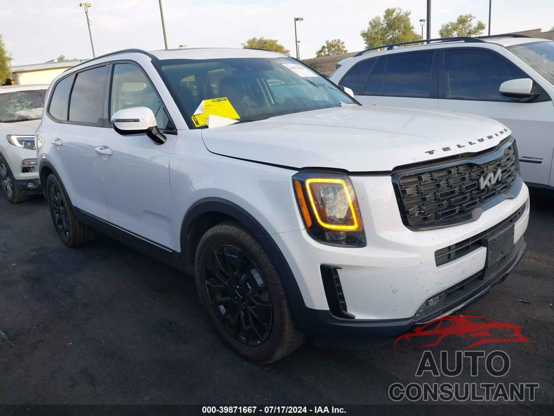 KIA TELLURIDE 2022 - 5XYP5DHC6NG209136