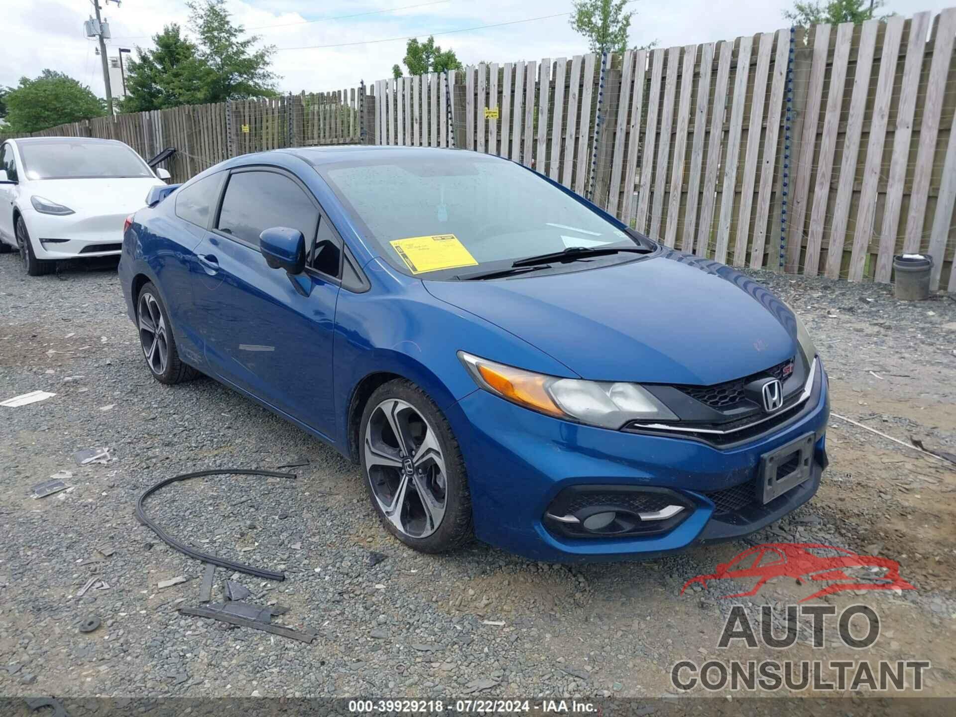 HONDA CIVIC 2015 - 2HGFG4A50FH702316