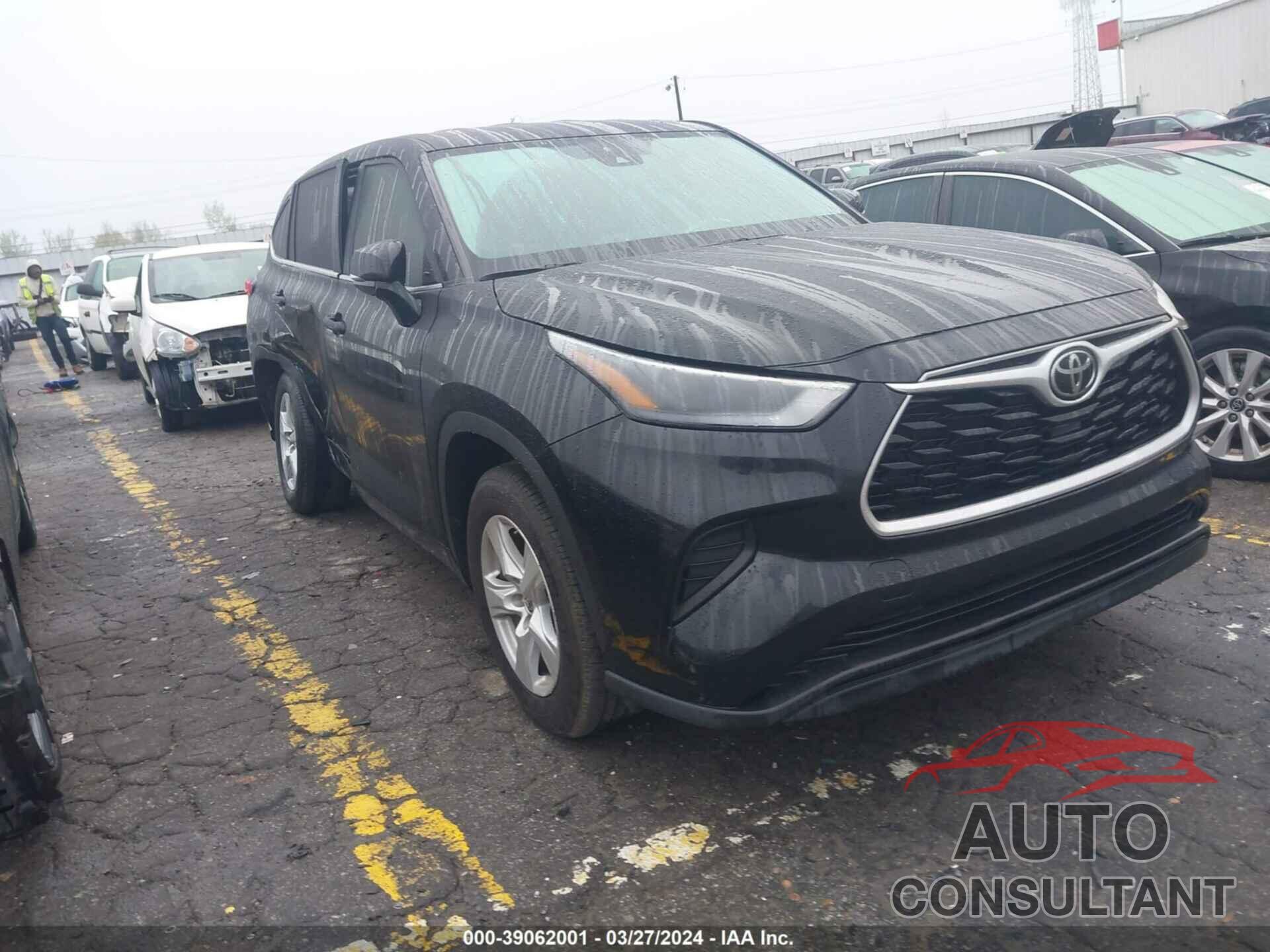 TOYOTA HIGHLANDER 2023 - 5TDKDRAH2PS509553