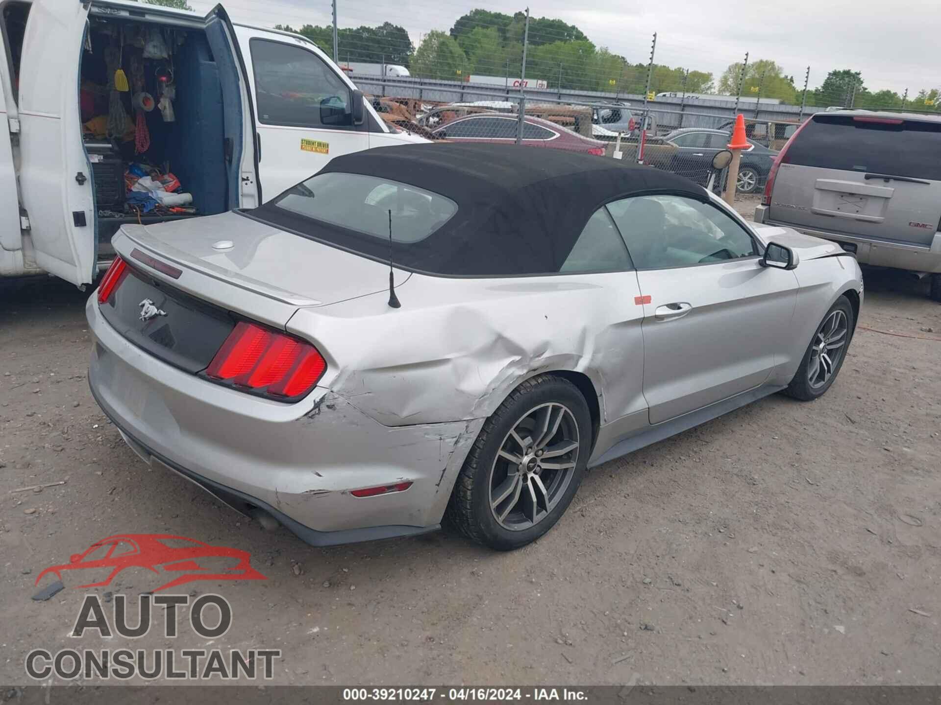 FORD MUSTANG 2017 - 1FATP8UH6H5204622
