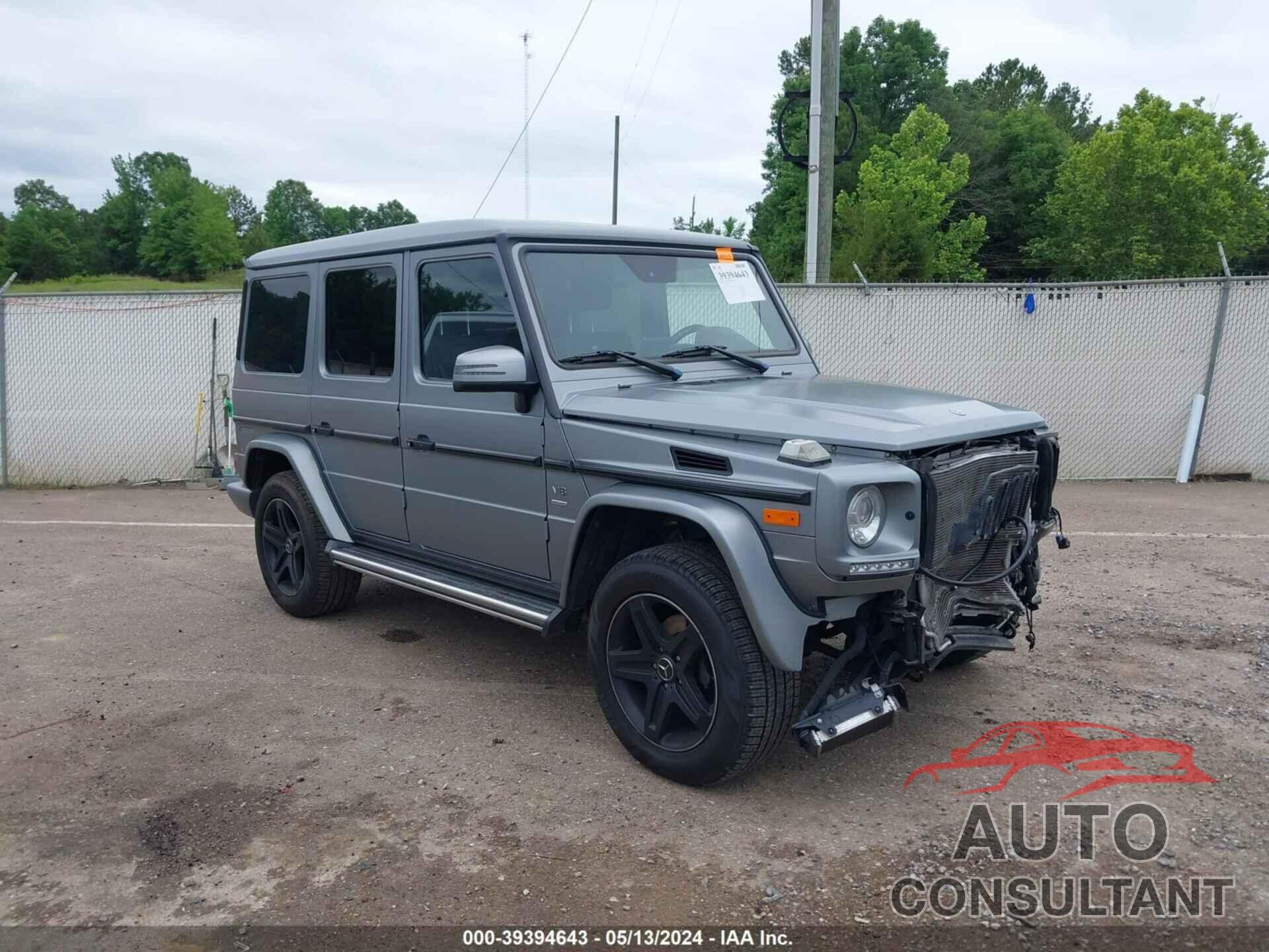 MERCEDES-BENZ G 550 2018 - WDCYC3KH3JX291711