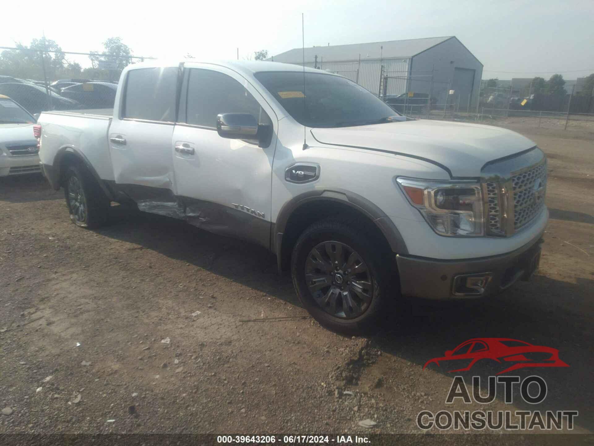 NISSAN TITAN 2017 - 1N6AA1E53HN534309