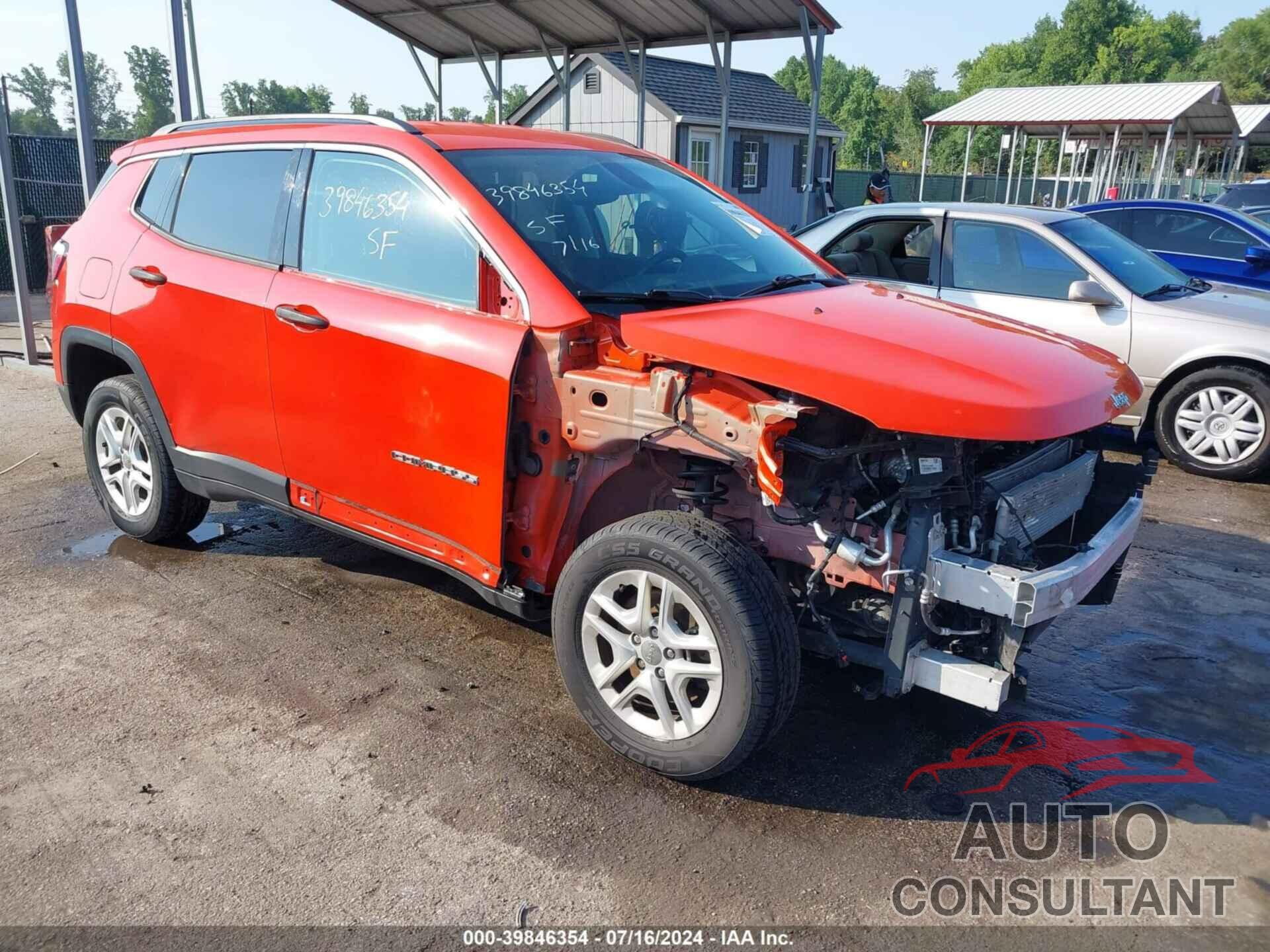 JEEP COMPASS 2019 - 3C4NJDAB0KT661026