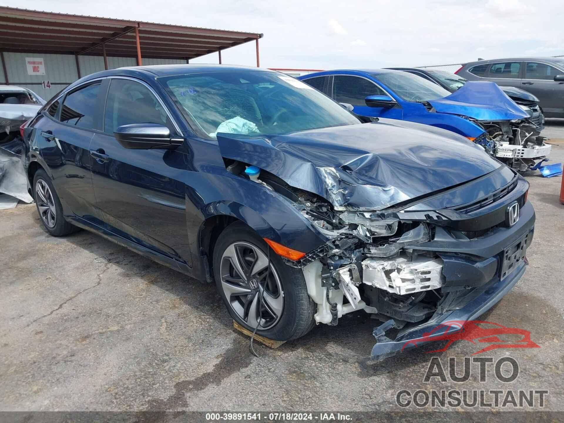 HONDA CIVIC 2020 - 19XFC2F67LE003434