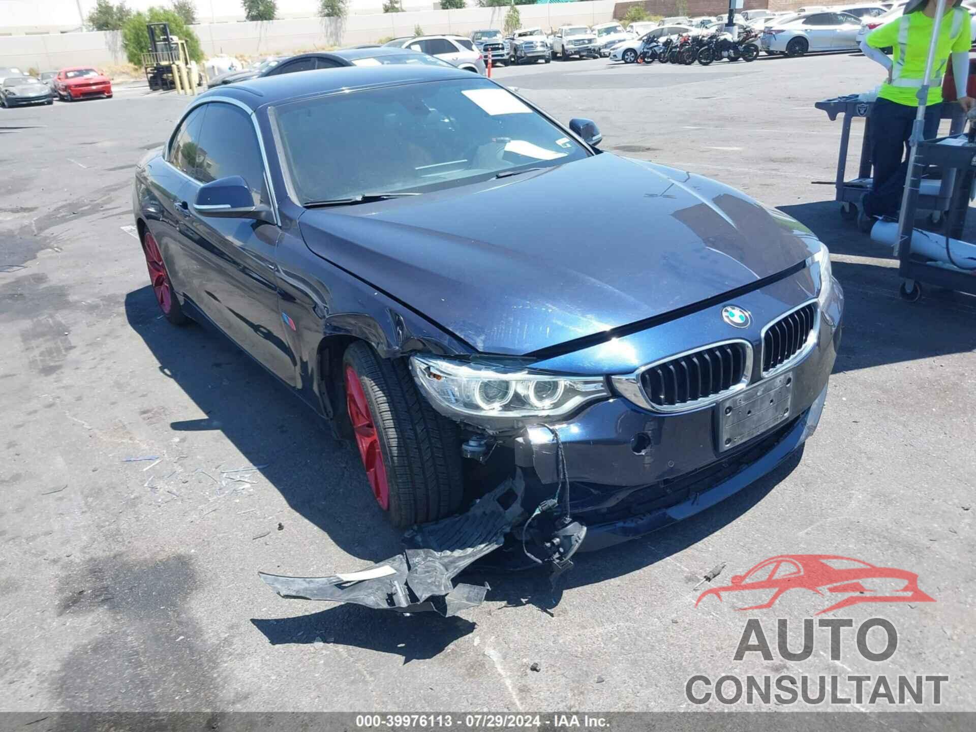 BMW 430I 2017 - WBA4U7C39H5J55047