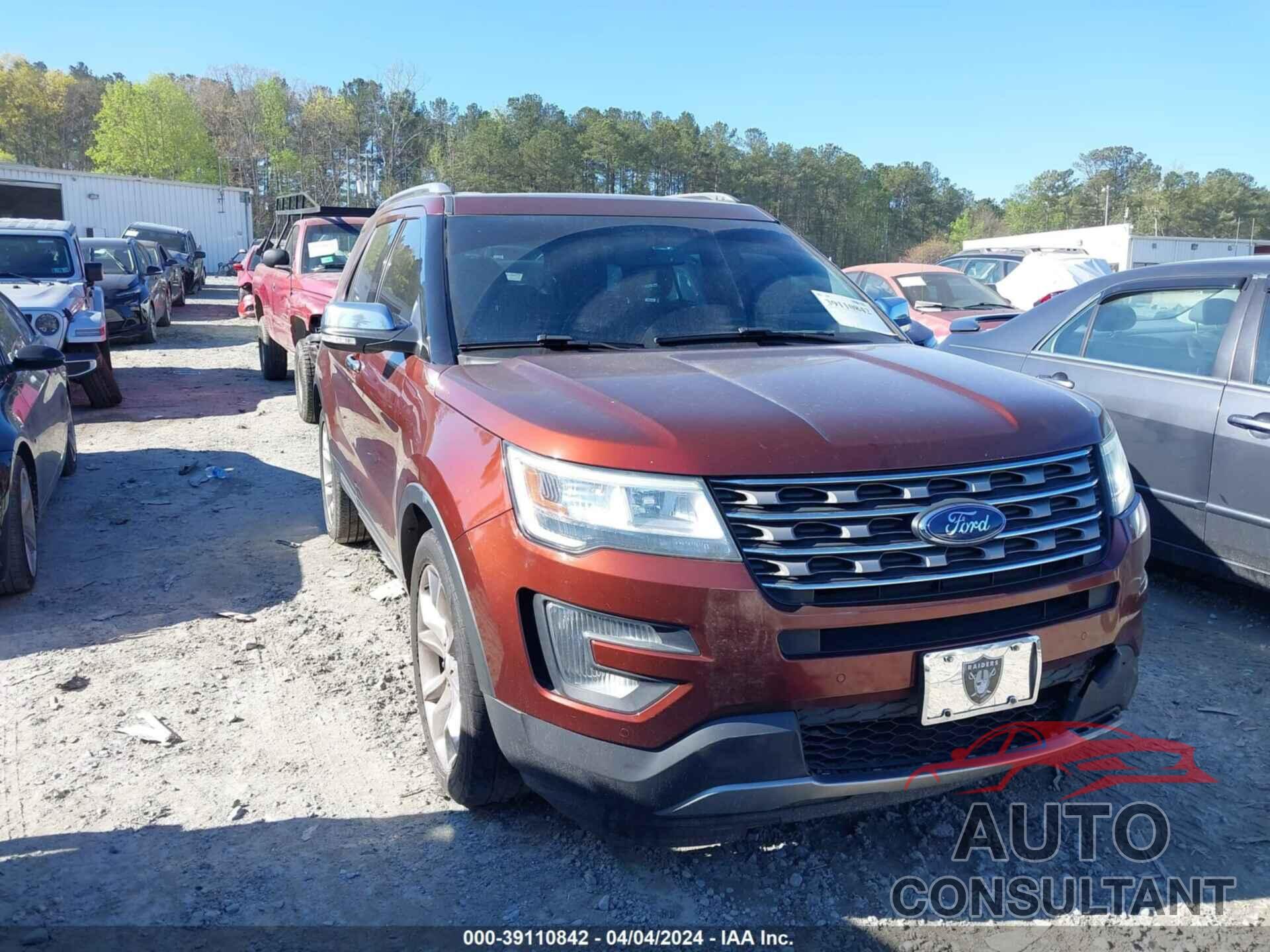 FORD EXPLORER 2016 - 1FM5K7D80GGB17356