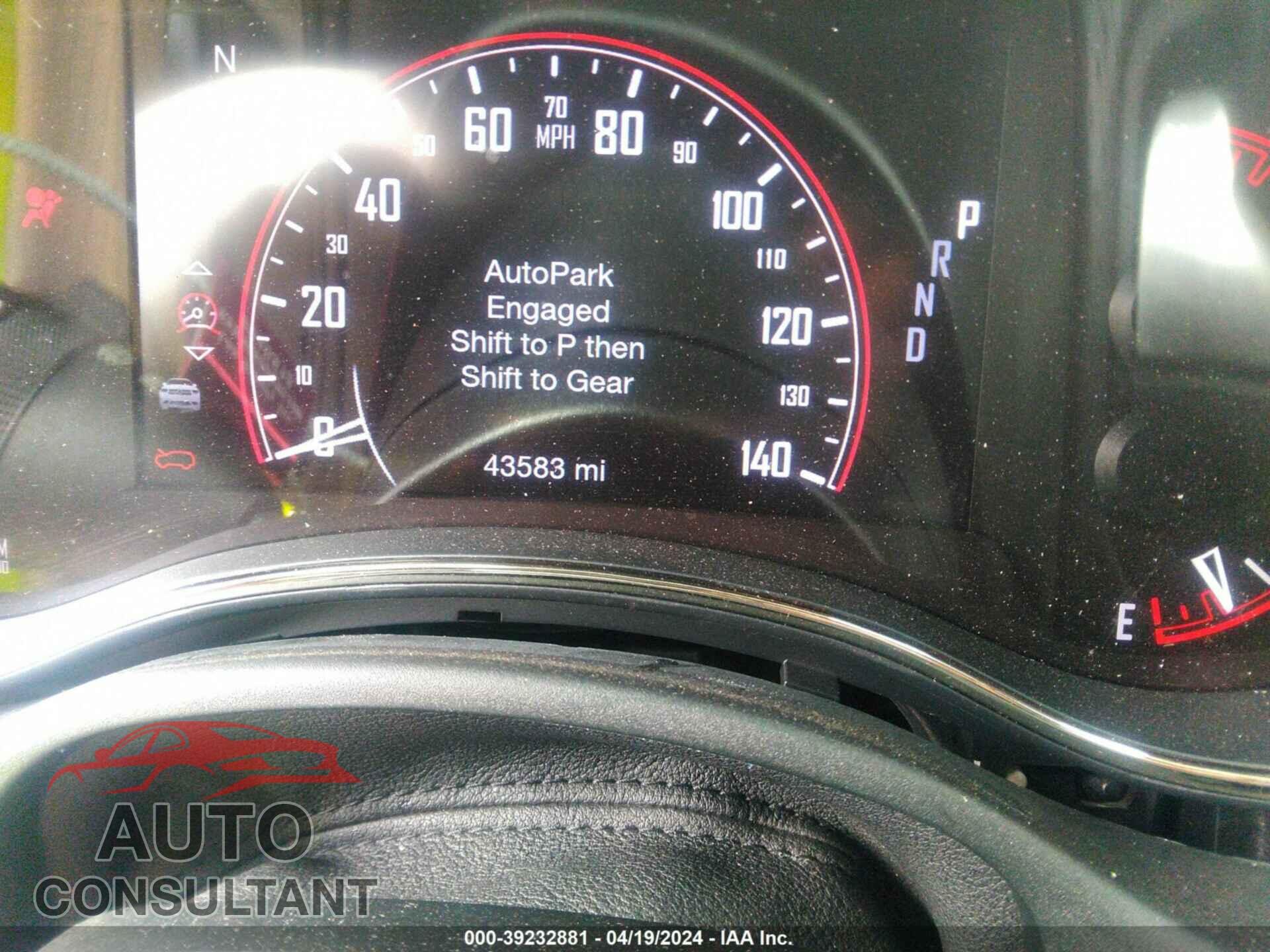 DODGE DURANGO 2019 - 1C4SDJCT6KC848779