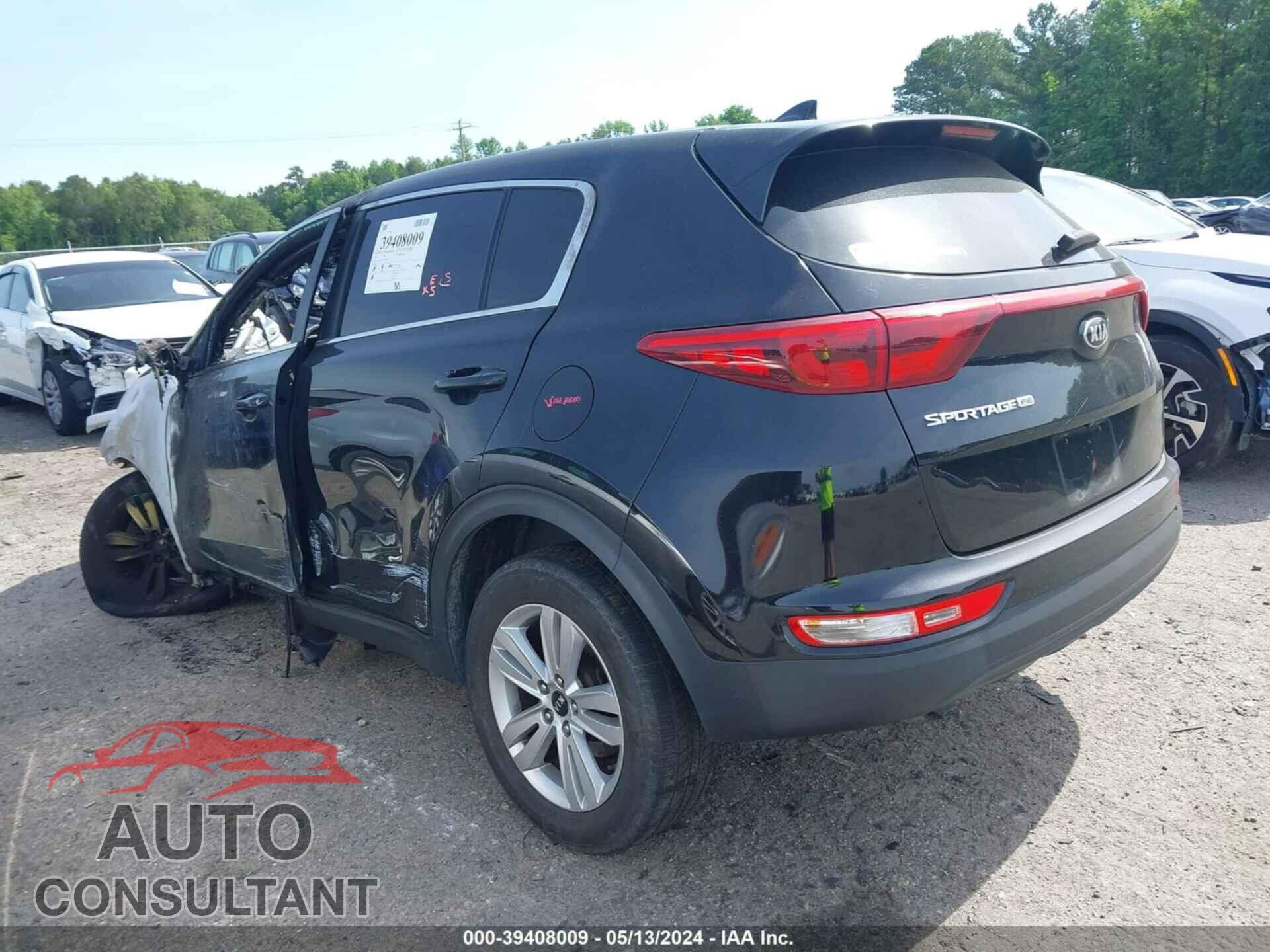 KIA SPORTAGE 2017 - KNDPM3AC8H7209311