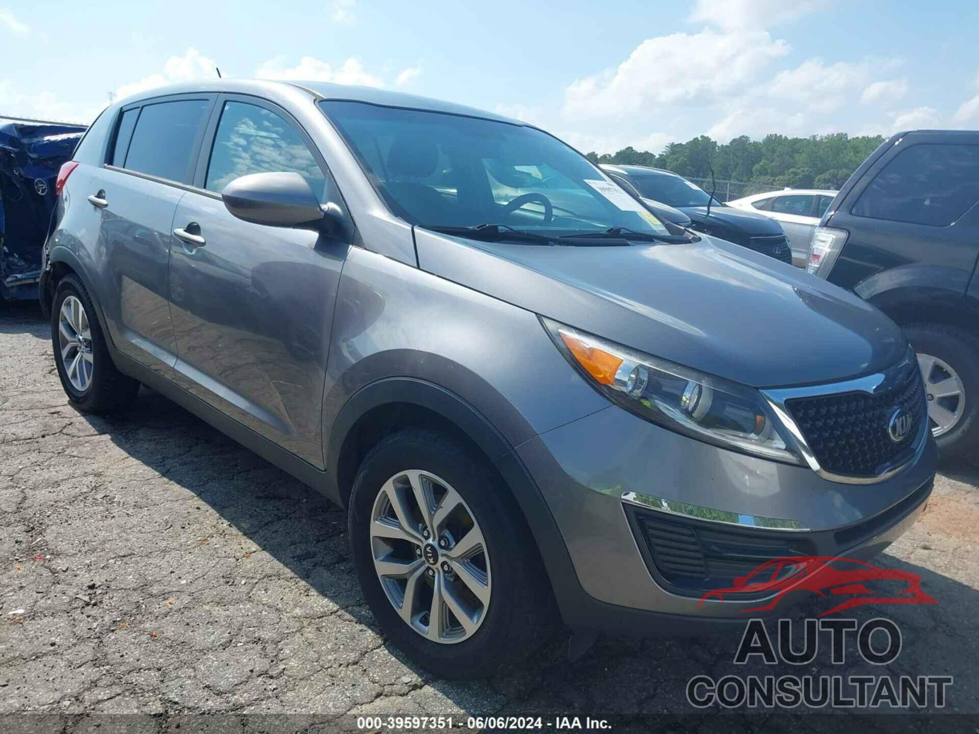 KIA SPORTAGE 2016 - KNDPB3AC4G7871231