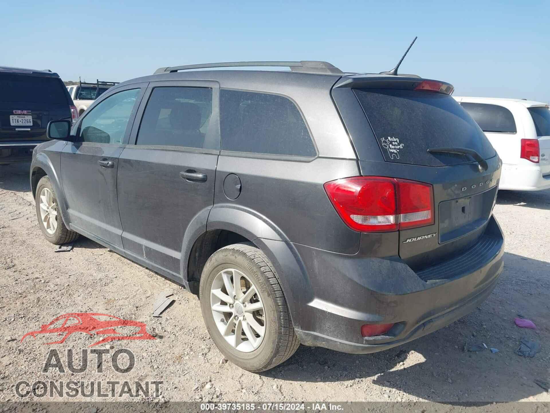 DODGE JOURNEY 2017 - 3C4PDCBB5HT590634