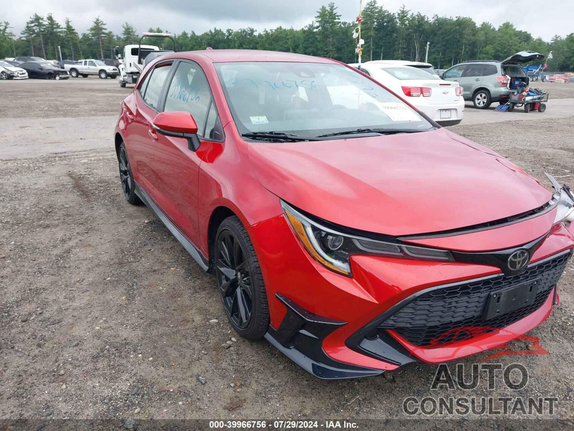 TOYOTA COROLLA 2021 - JTND4MBE8M3110008