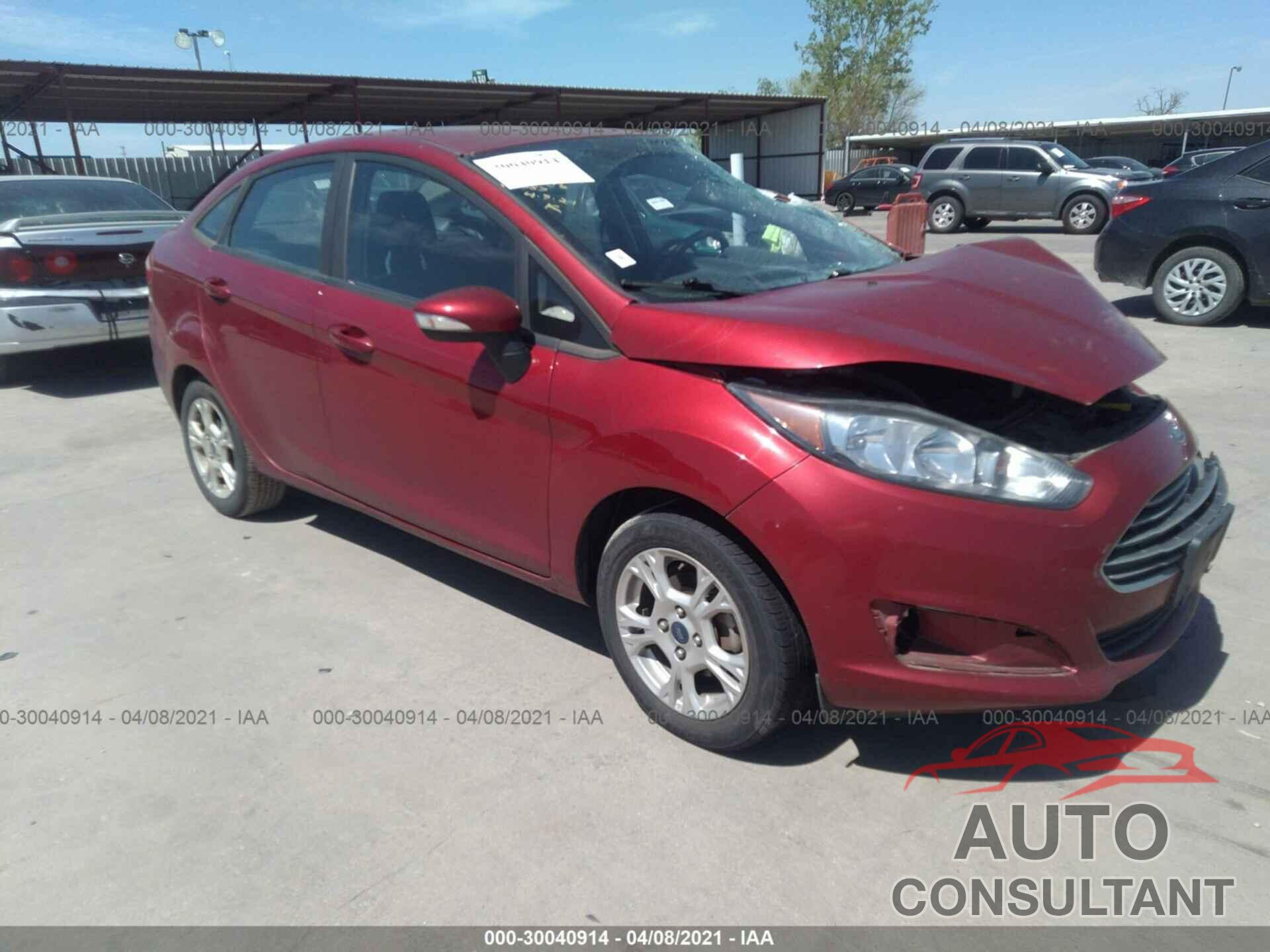 FORD FIESTA 2016 - 3FADP4BJ5GM156039