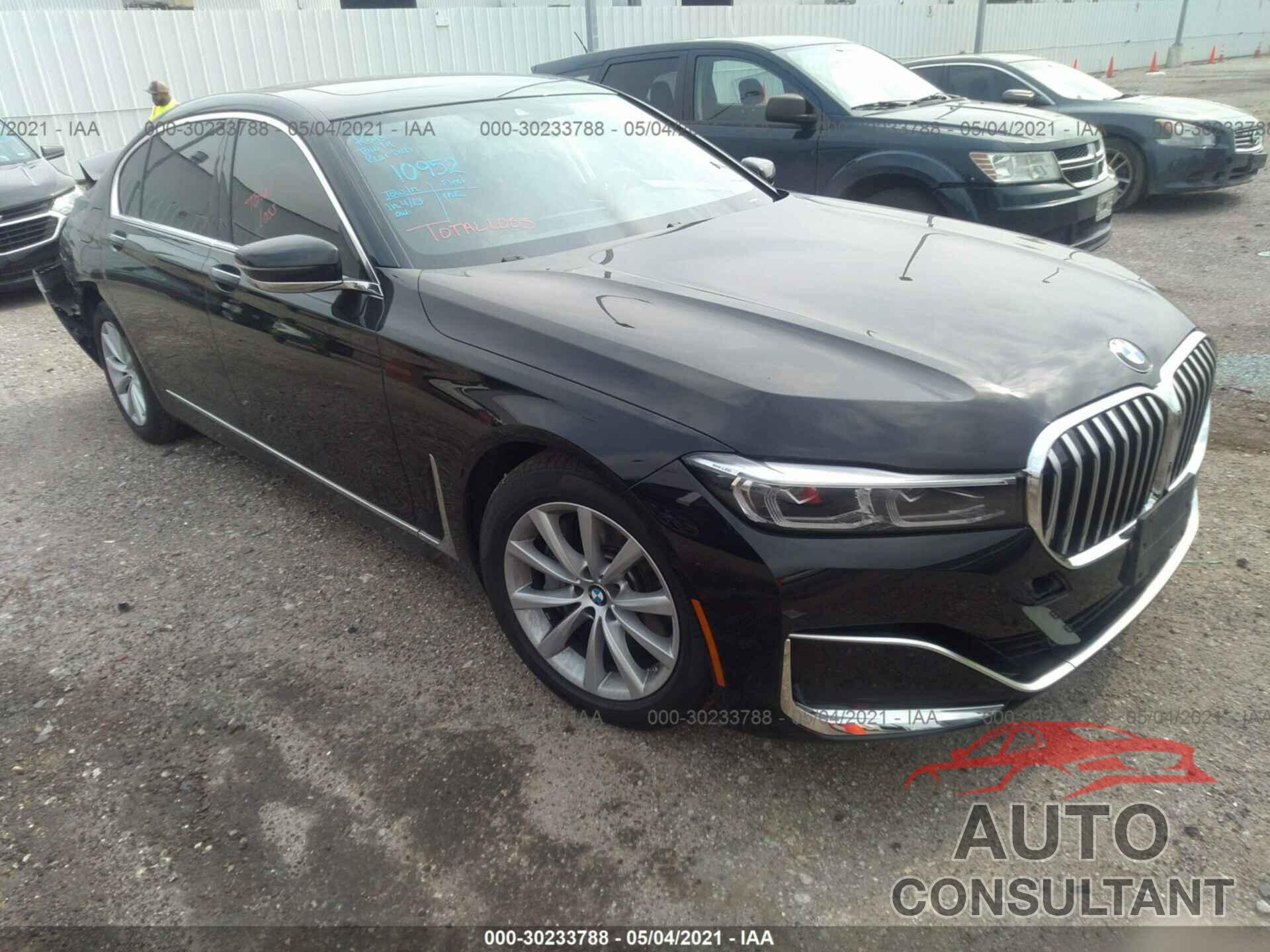 BMW 7 SERIES 2021 - WBA7T2C08MCF89431