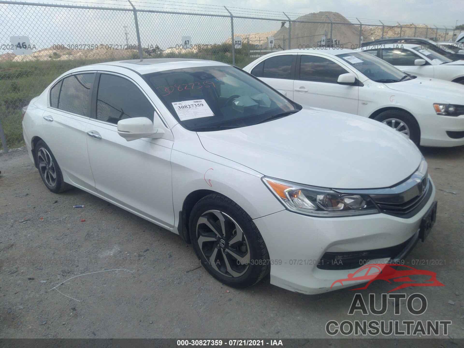 HONDA ACCORD SEDAN 2016 - 1HGCR2F96GA114353