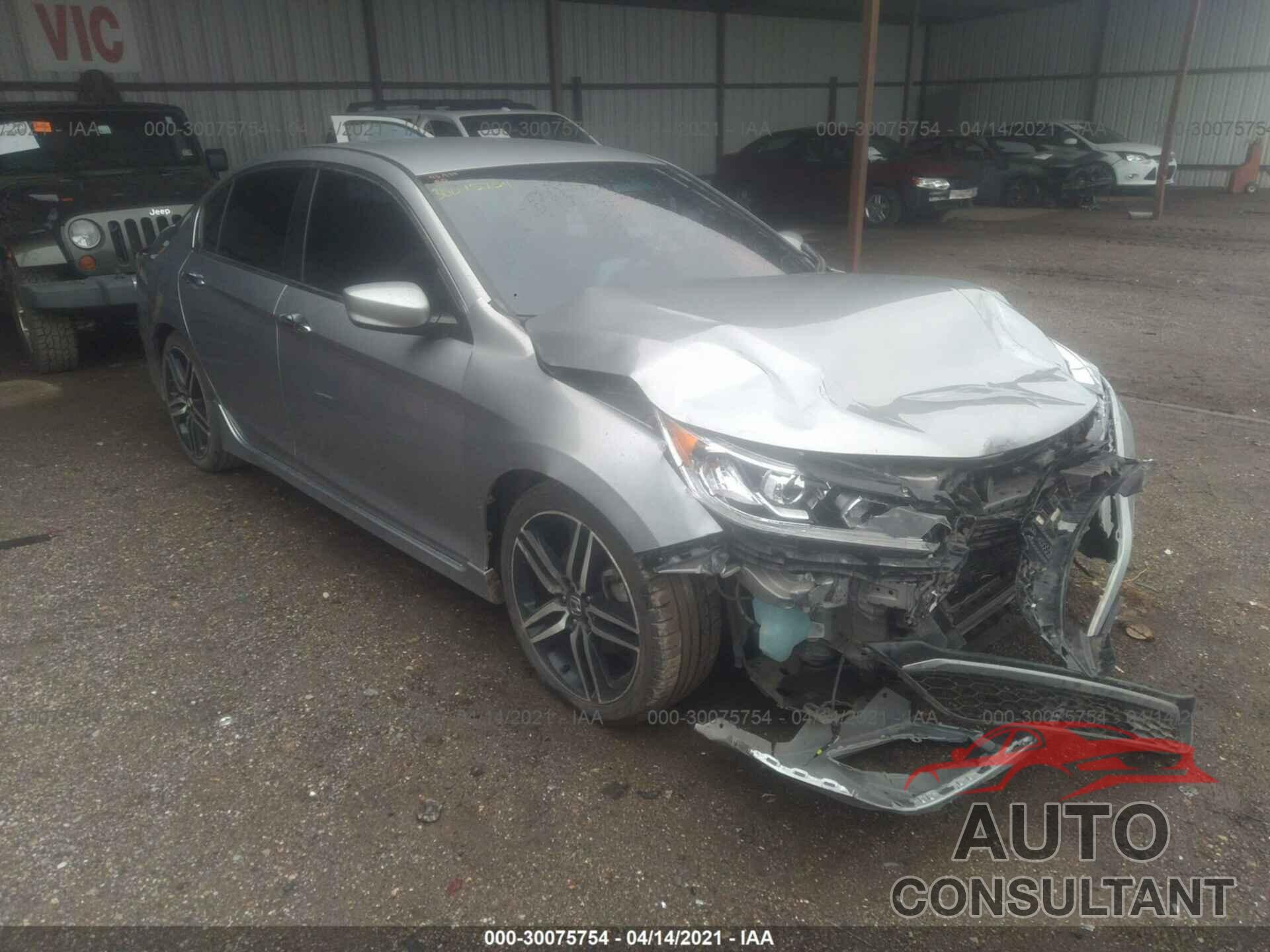 HONDA ACCORD SEDAN 2016 - 1HGCR2F57GA095129