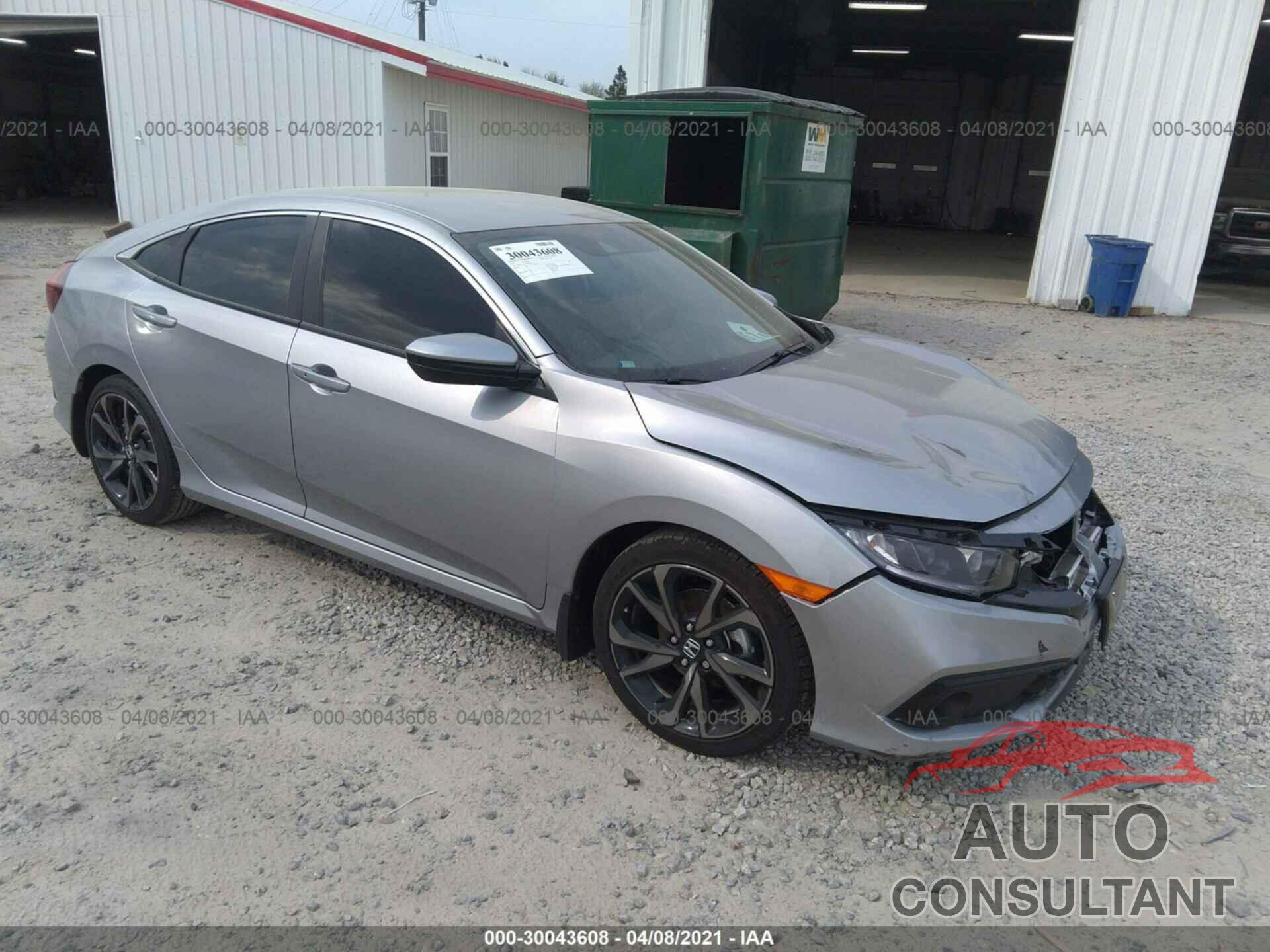 HONDA CIVIC SEDAN 2021 - 2HGFC2F8XMH518436