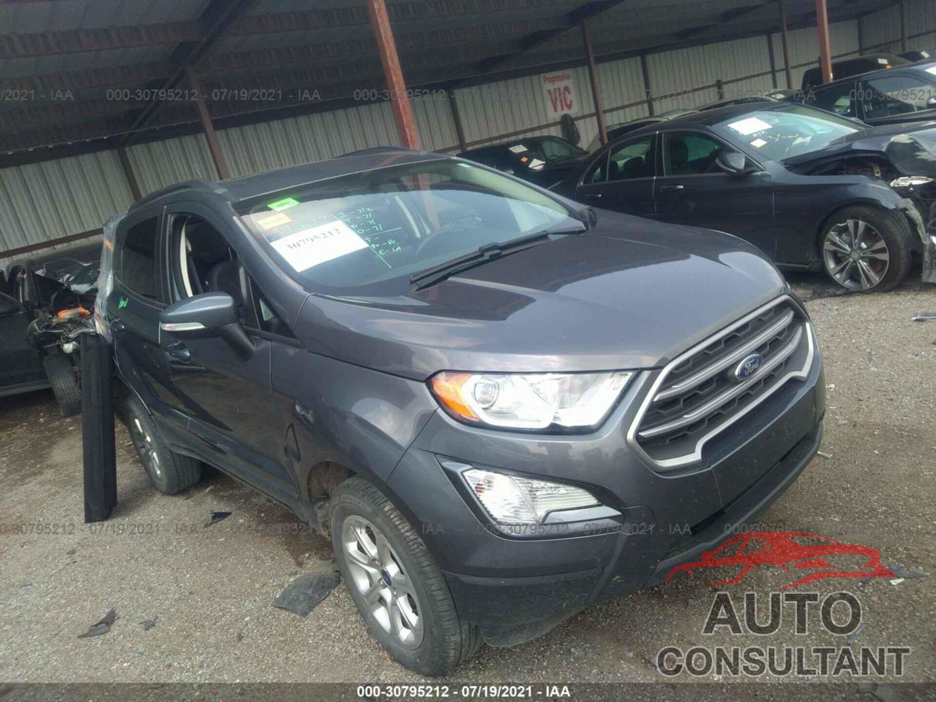 FORD ECOSPORT 2019 - MAJ6S3GL0KC286462