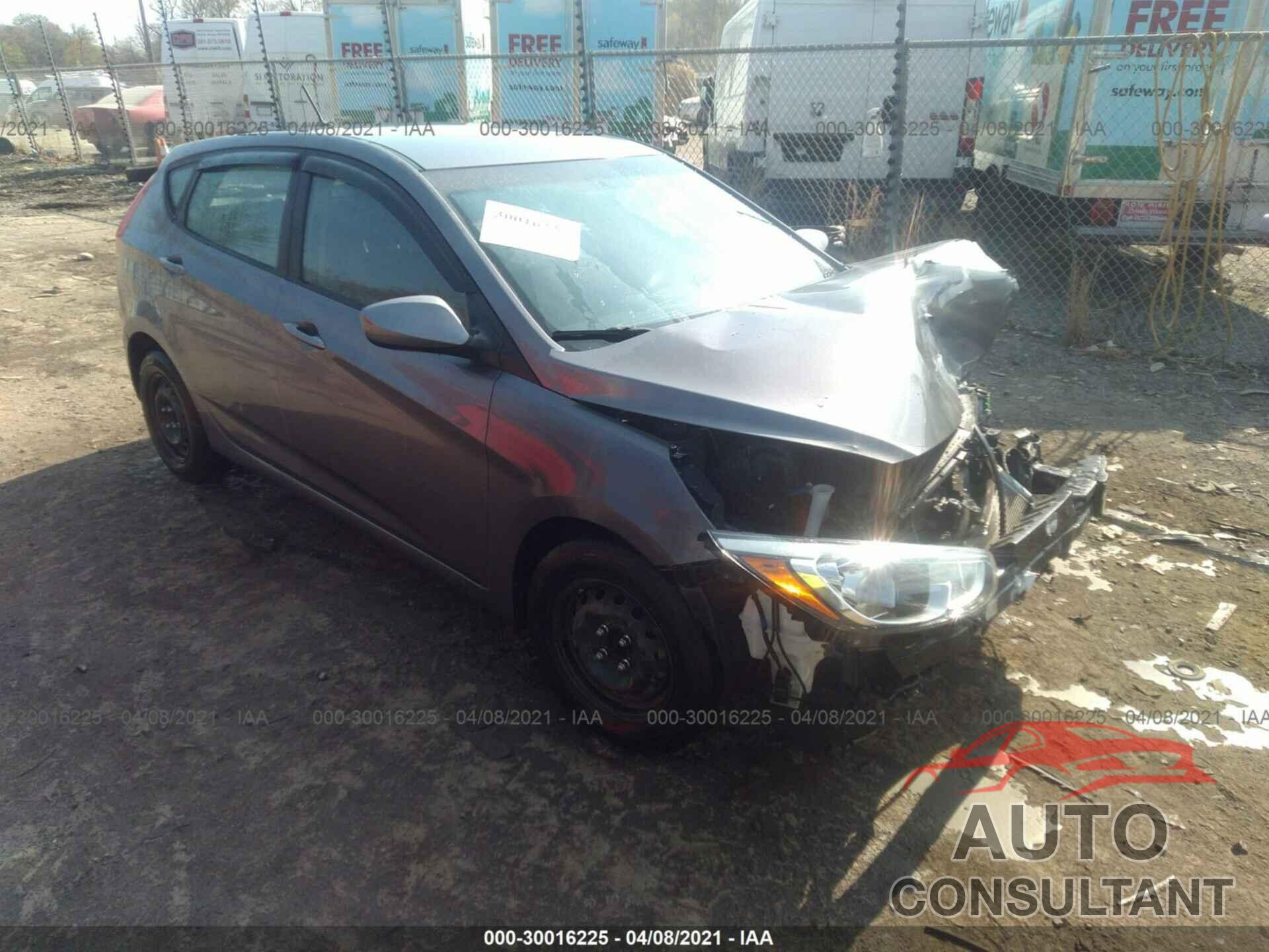 HYUNDAI ACCENT 2016 - KMHCT5AE4GU262064