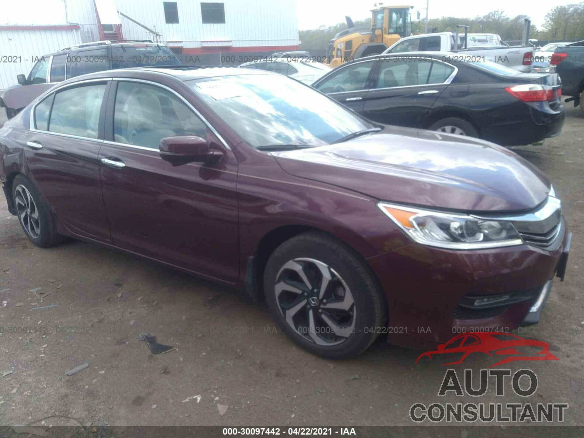 HONDA ACCORD SEDAN 2017 - 1HGCR2F76HA056387