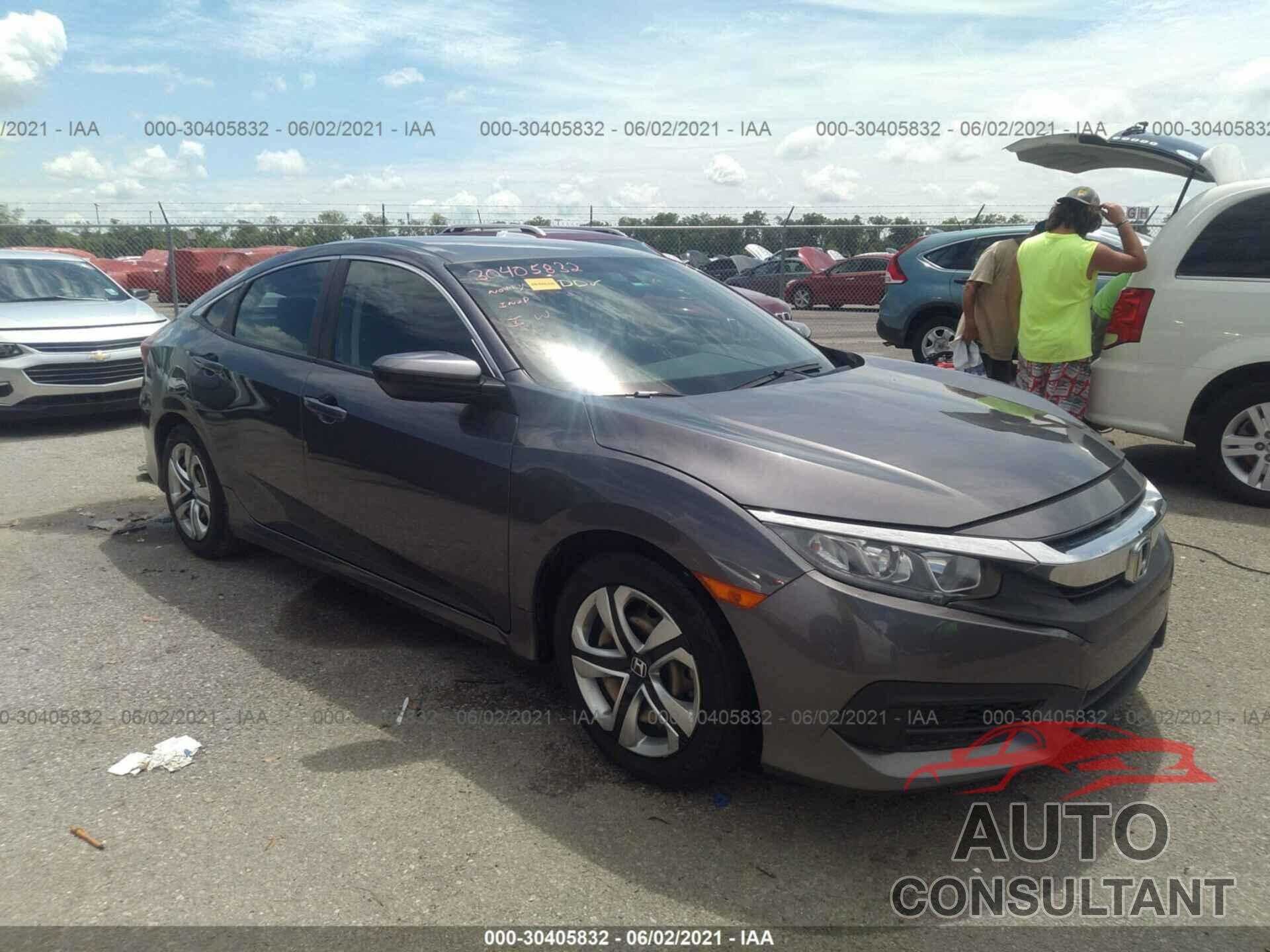 HONDA CIVIC SEDAN 2016 - 19XFC2F54GE079044