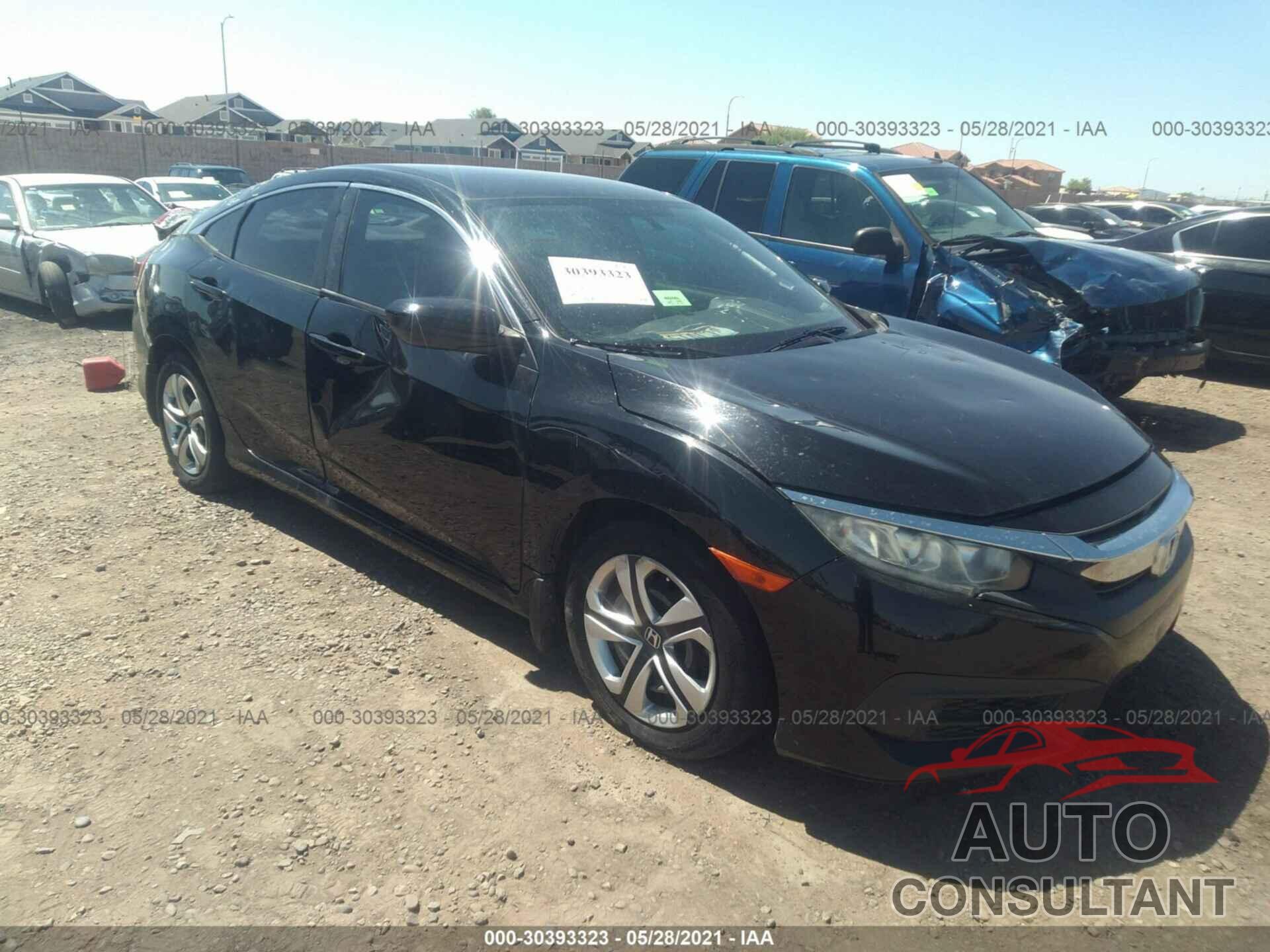 HONDA CIVIC SEDAN 2016 - 19XFC2F58GE017307