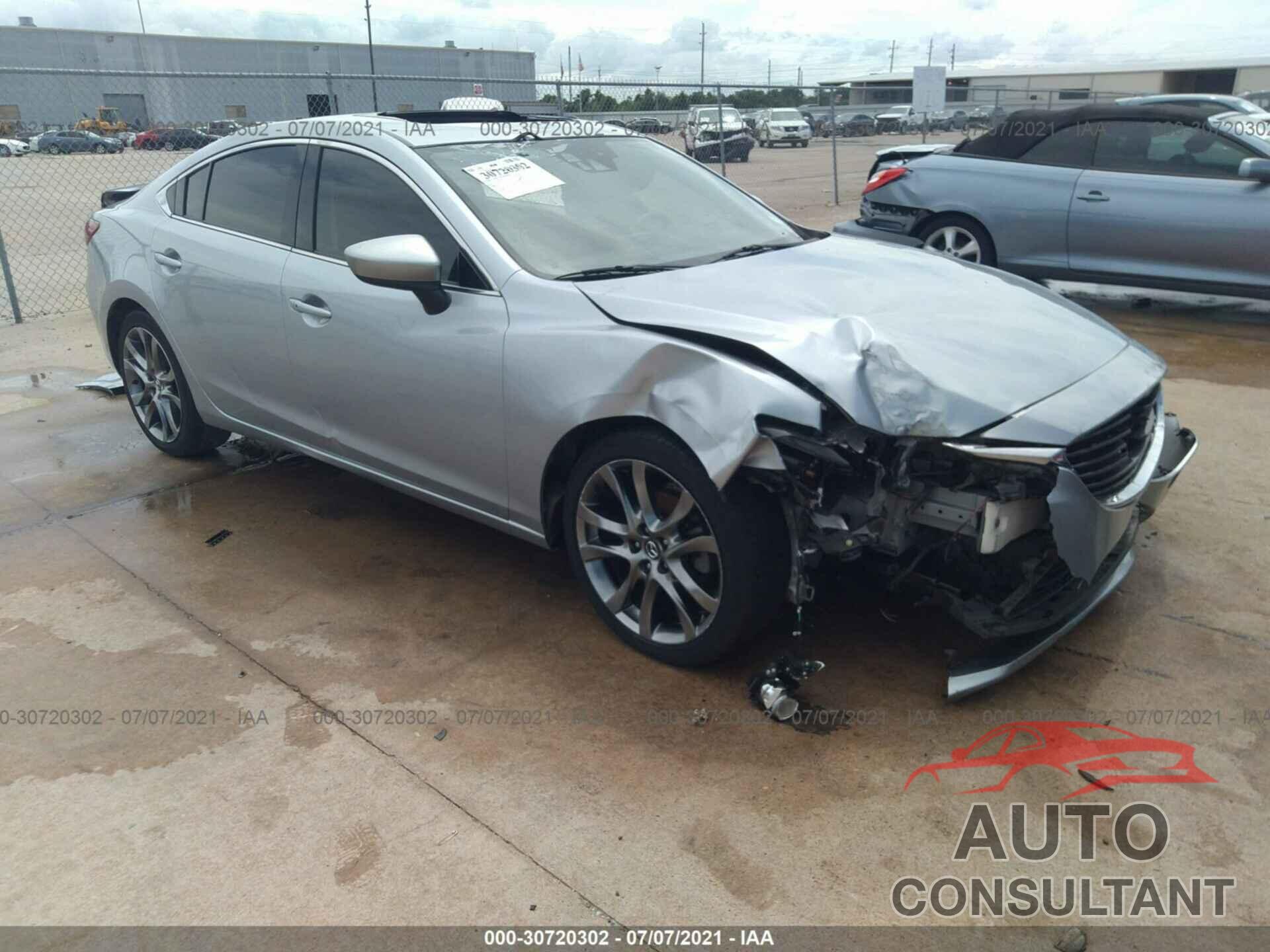 MAZDA MAZDA6 2016 - JM1GJ1W5XG1416372