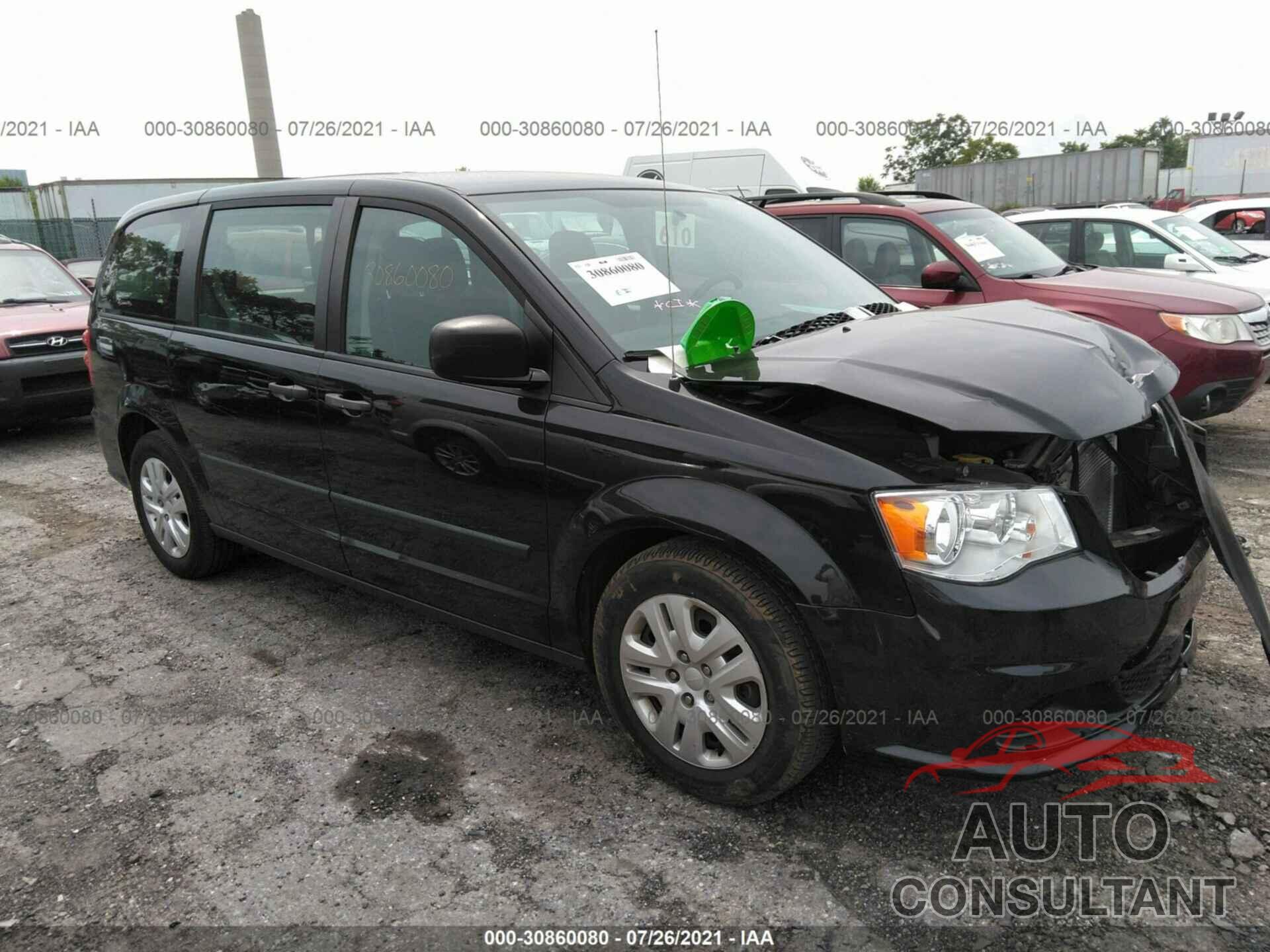 DODGE GRAND CARAVAN 2016 - 2C4RDGBGXGR125229