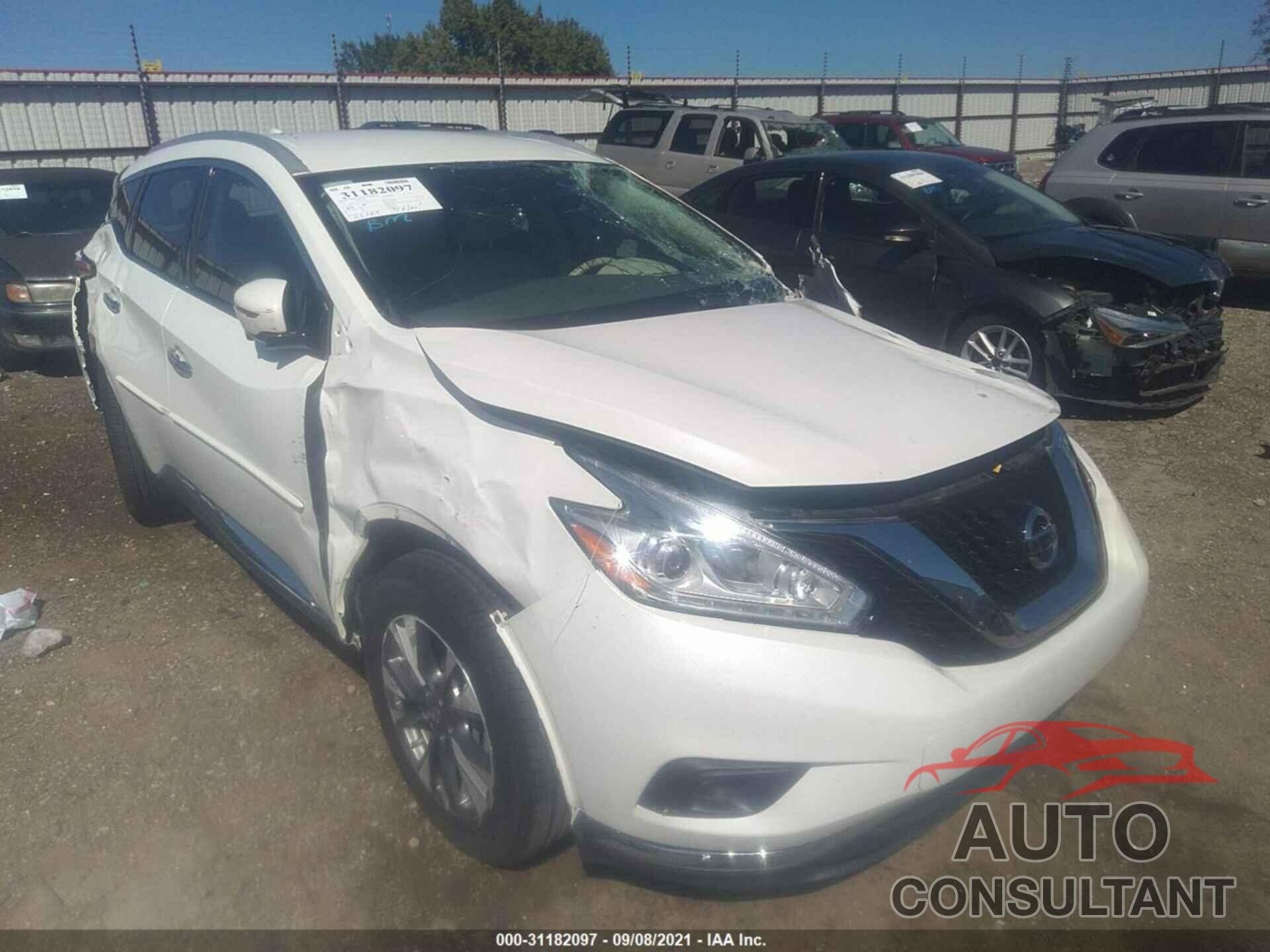 NISSAN MURANO 2017 - 5N1AZ2MG6HN115497