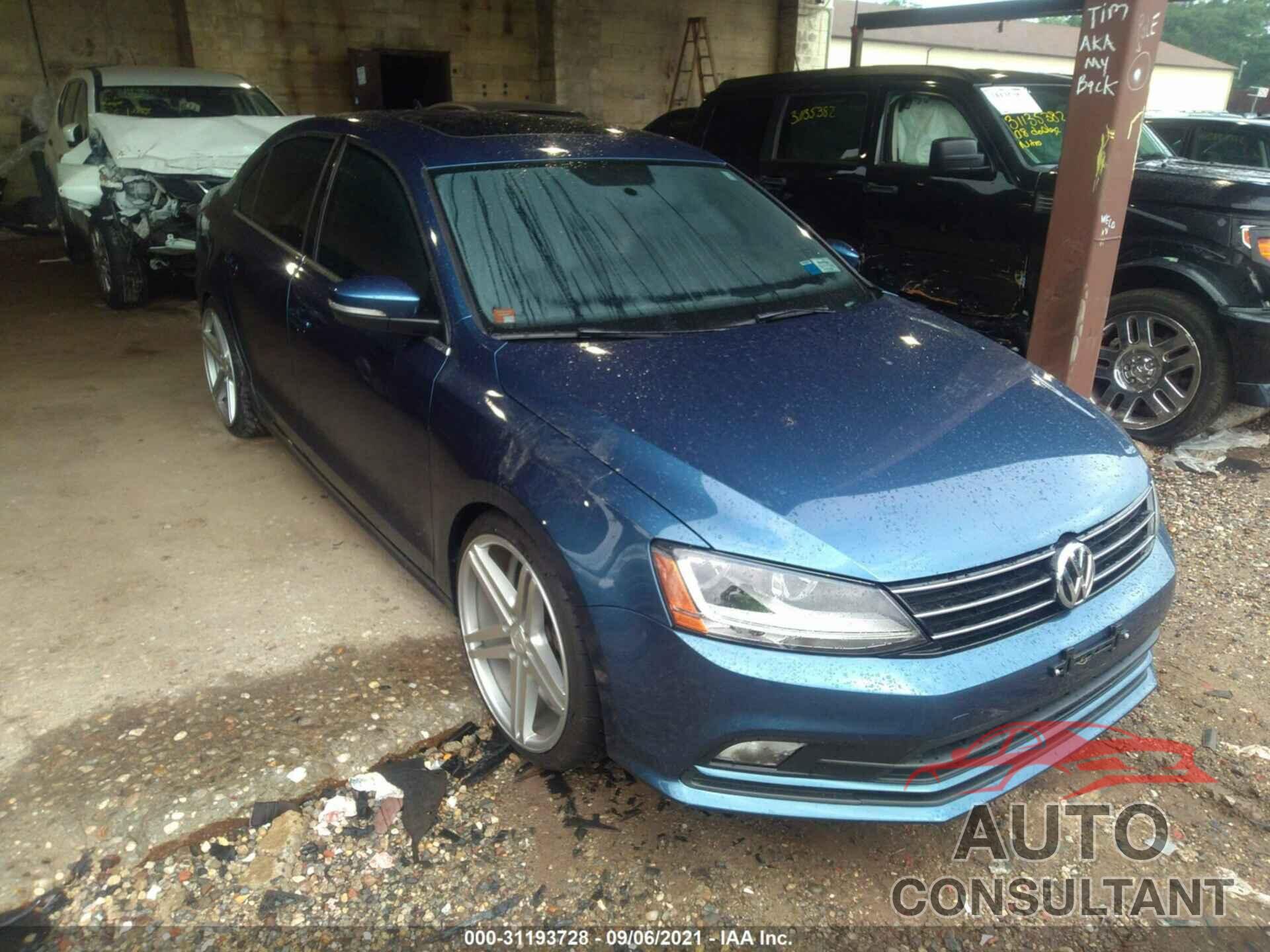 VOLKSWAGEN JETTA 2017 - 3VWDB7AJ7HM353269