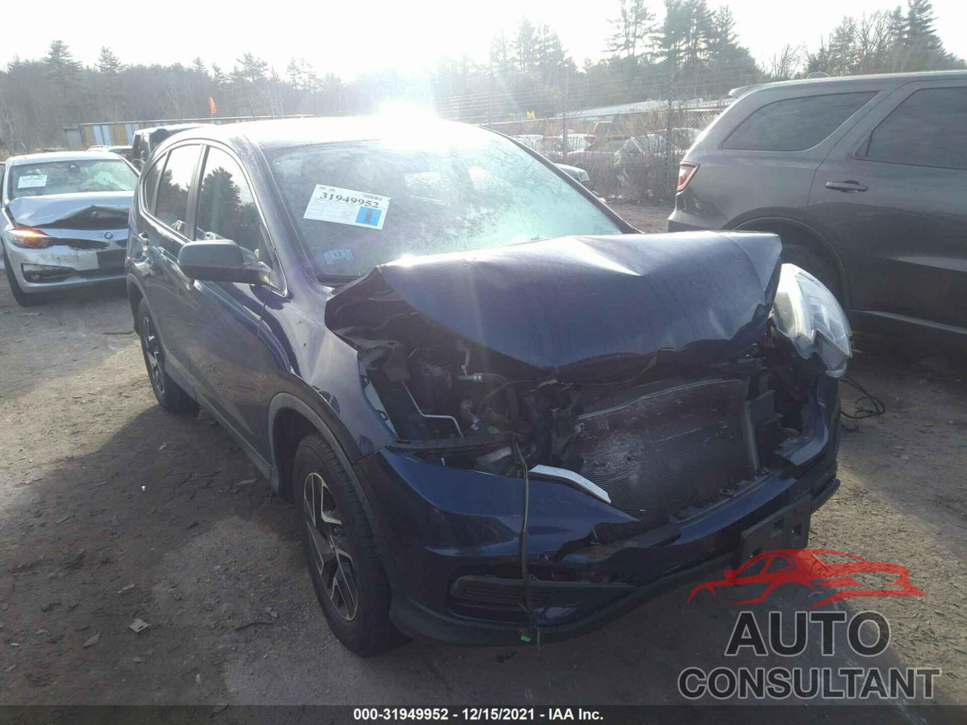 HONDA CR-V 2016 - 5J6RM4H46GL019567