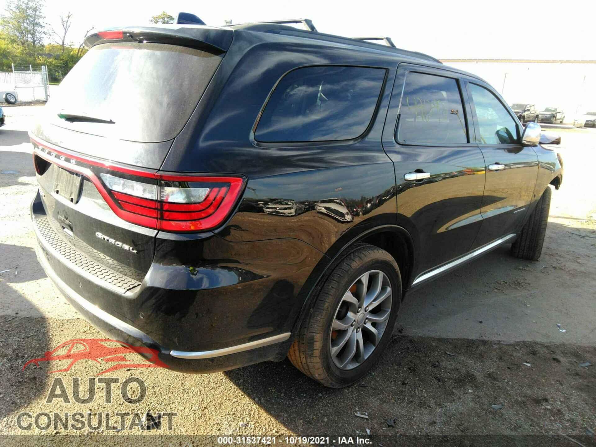 DODGE DURANGO 2017 - 1C4SDJET4HC733216