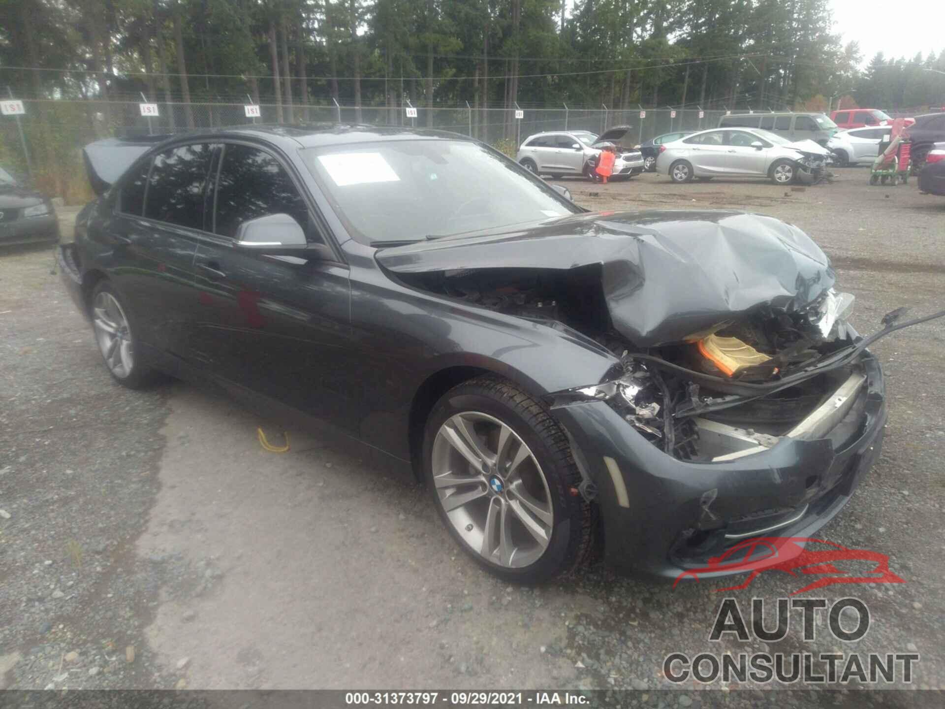 BMW 3 SERIES 2016 - WBA8E9G50GNT47879