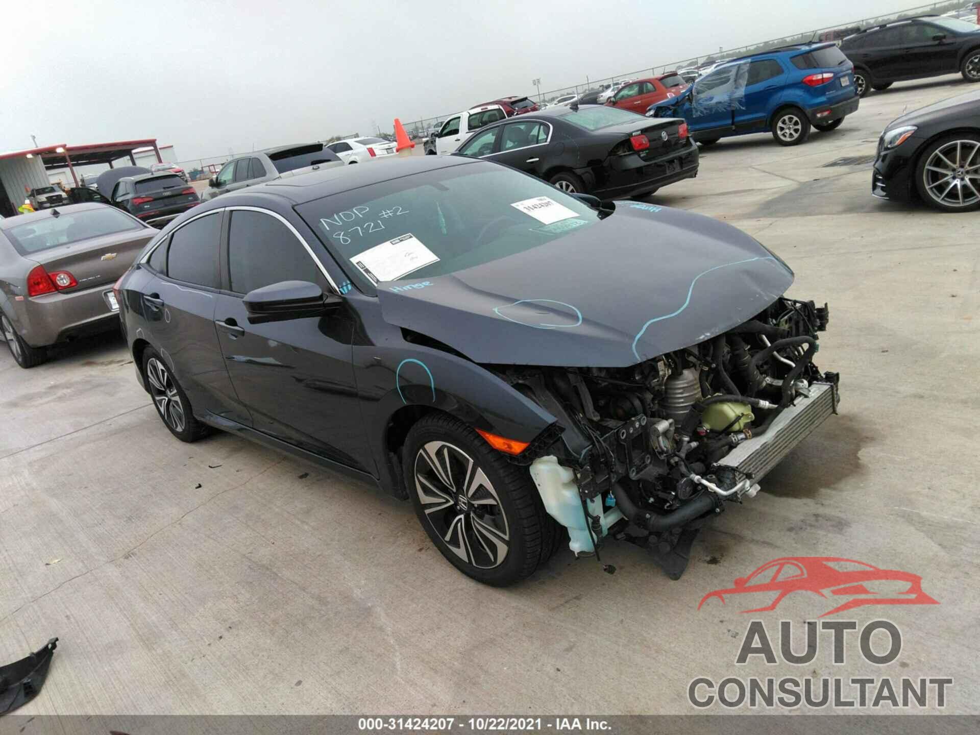 HONDA CIVIC SEDAN 2017 - 2HGFC1F71HH632929