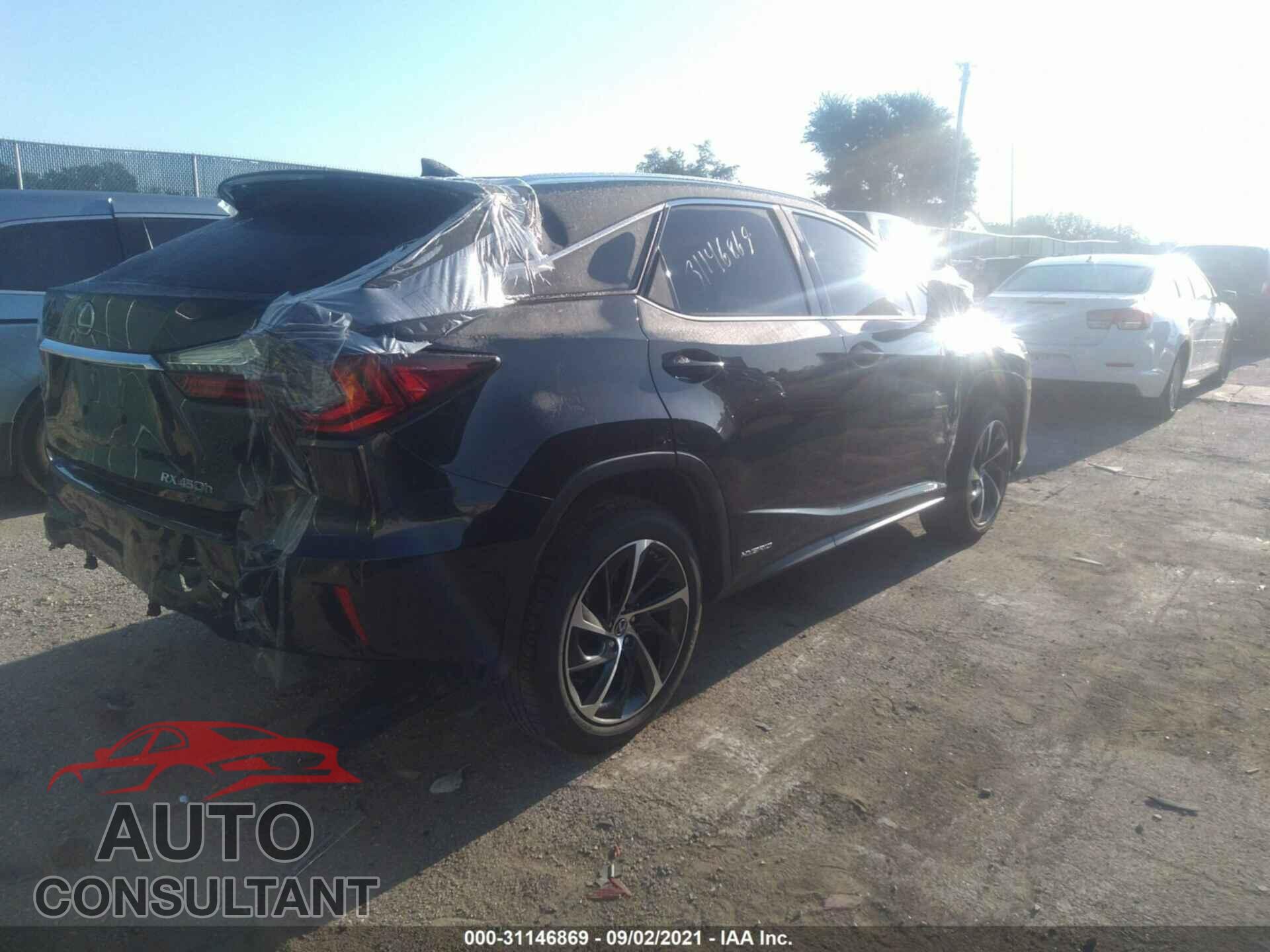 LEXUS RX 2019 - 2T2BGMCA0KC032600