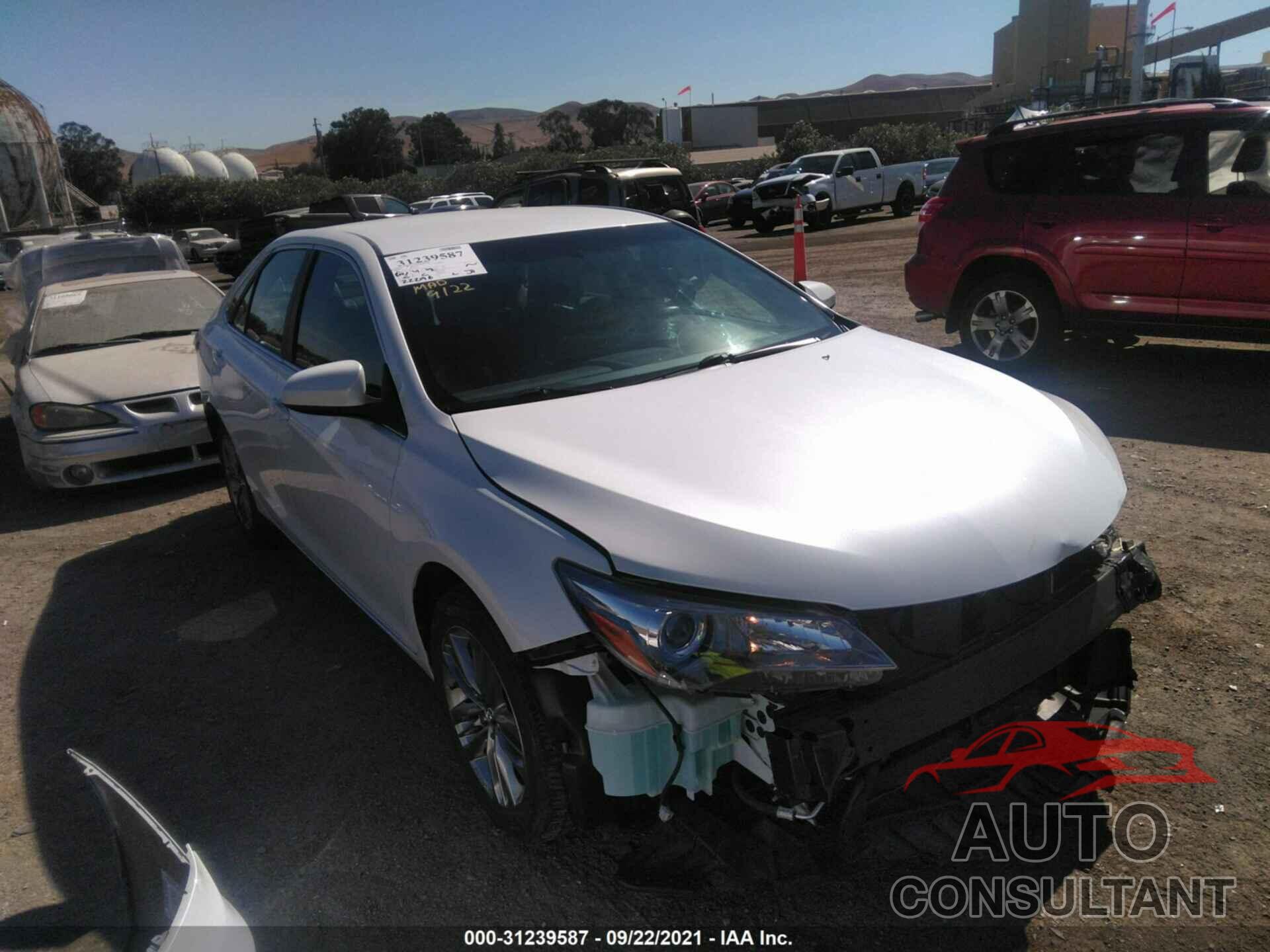 TOYOTA CAMRY 2017 - 4T1BF1FK4HU411164