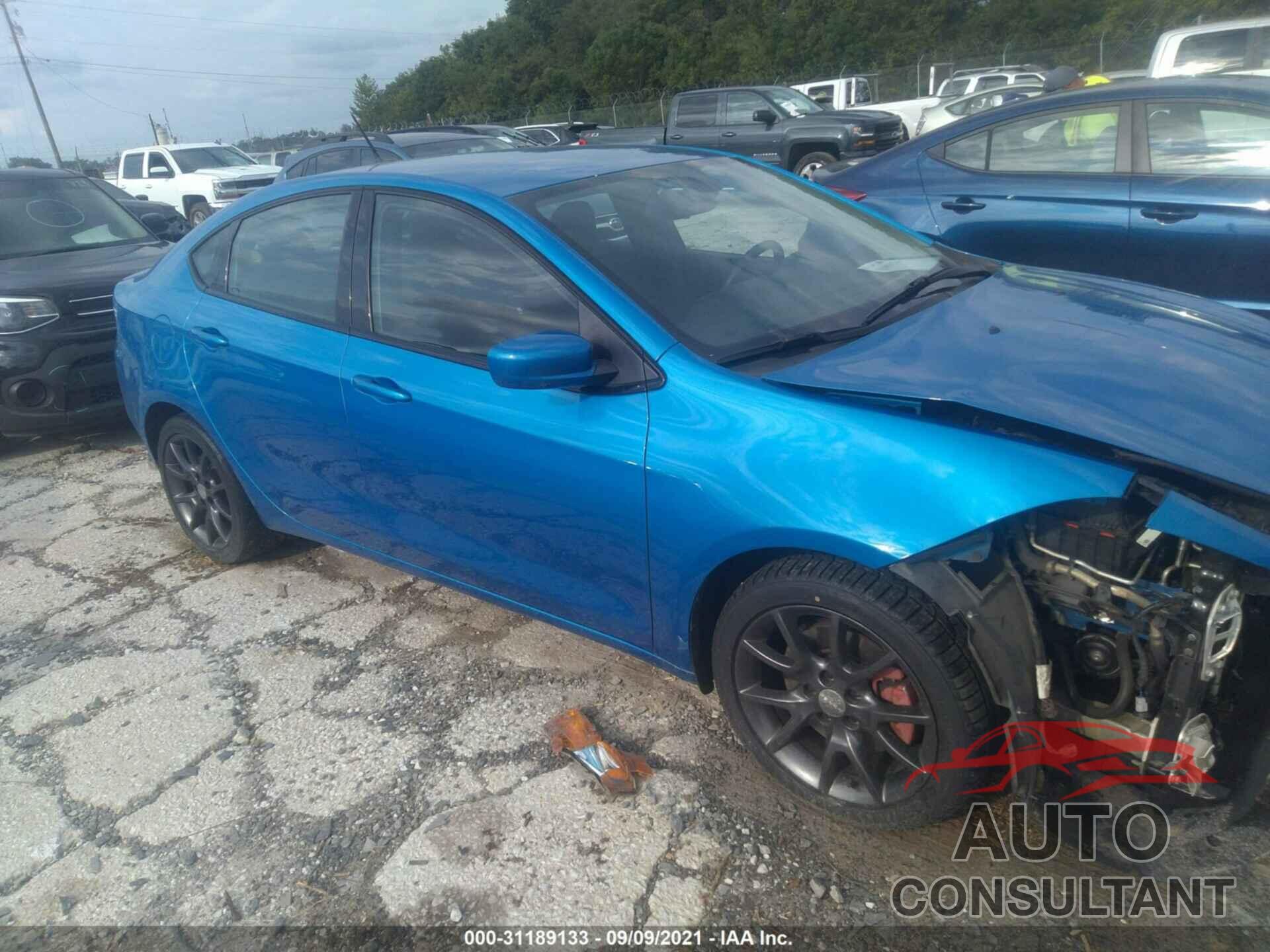 DODGE DART 2016 - 1C3CDFAA8GD577832