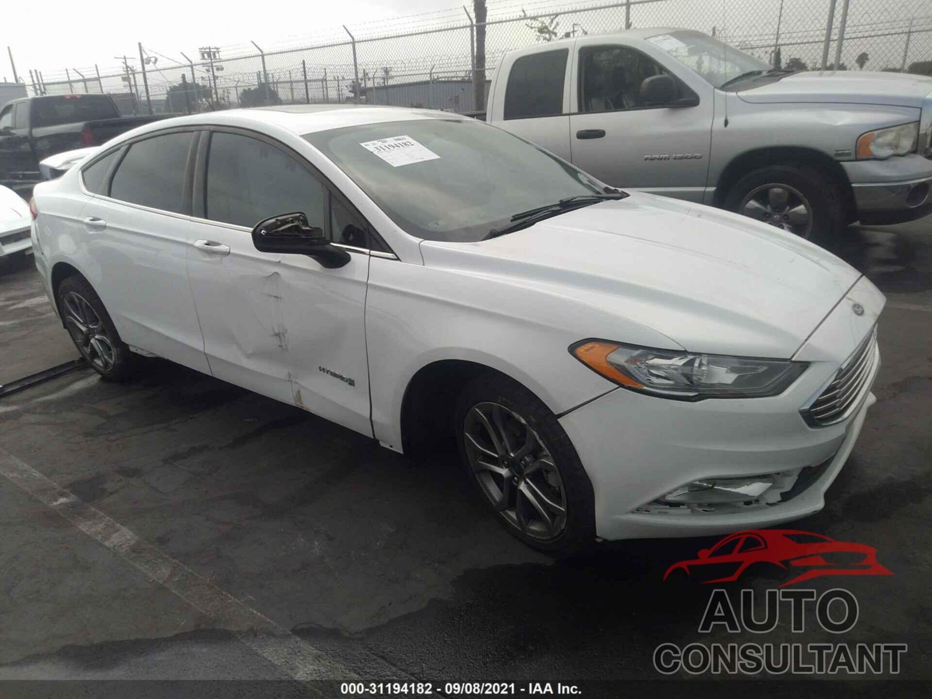 FORD FUSION 2017 - 3FA6P0LUXHR223992