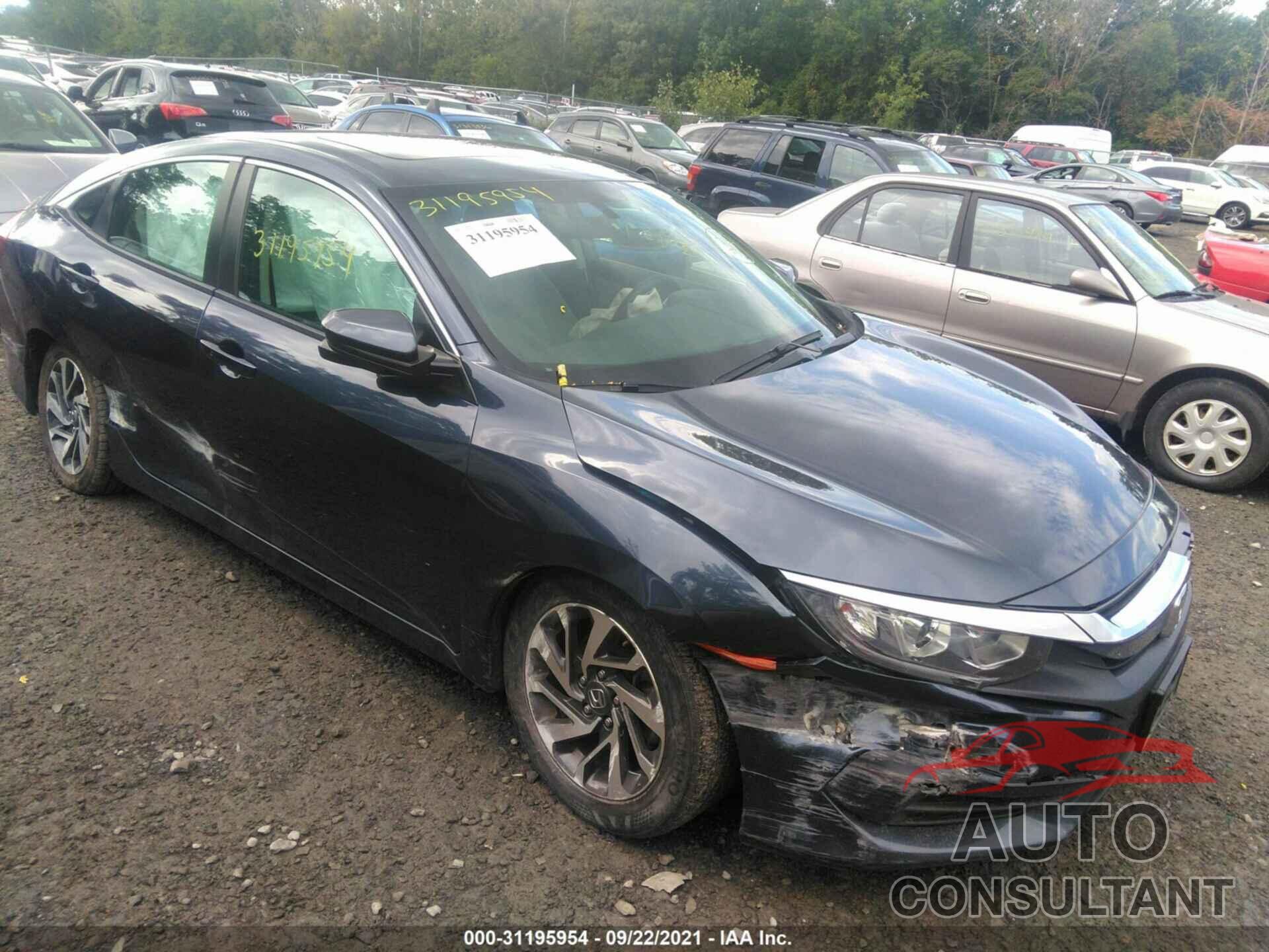 HONDA CIVIC SEDAN 2016 - 19XFC2F73GE250044