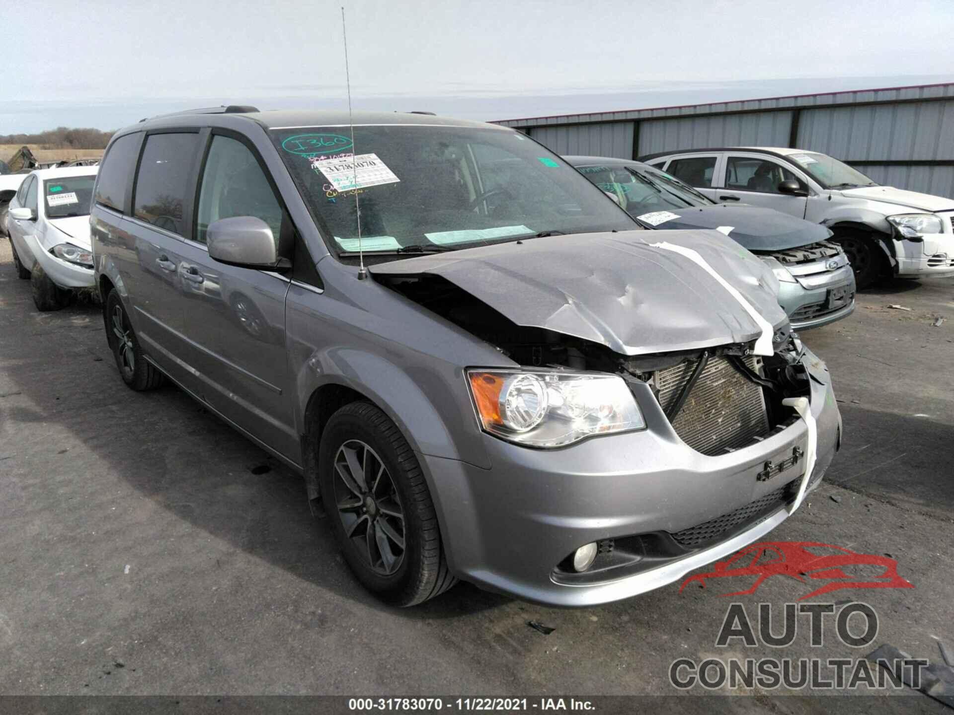 DODGE GRAND CARAVAN 2017 - 2C4RDGCG6HR862413