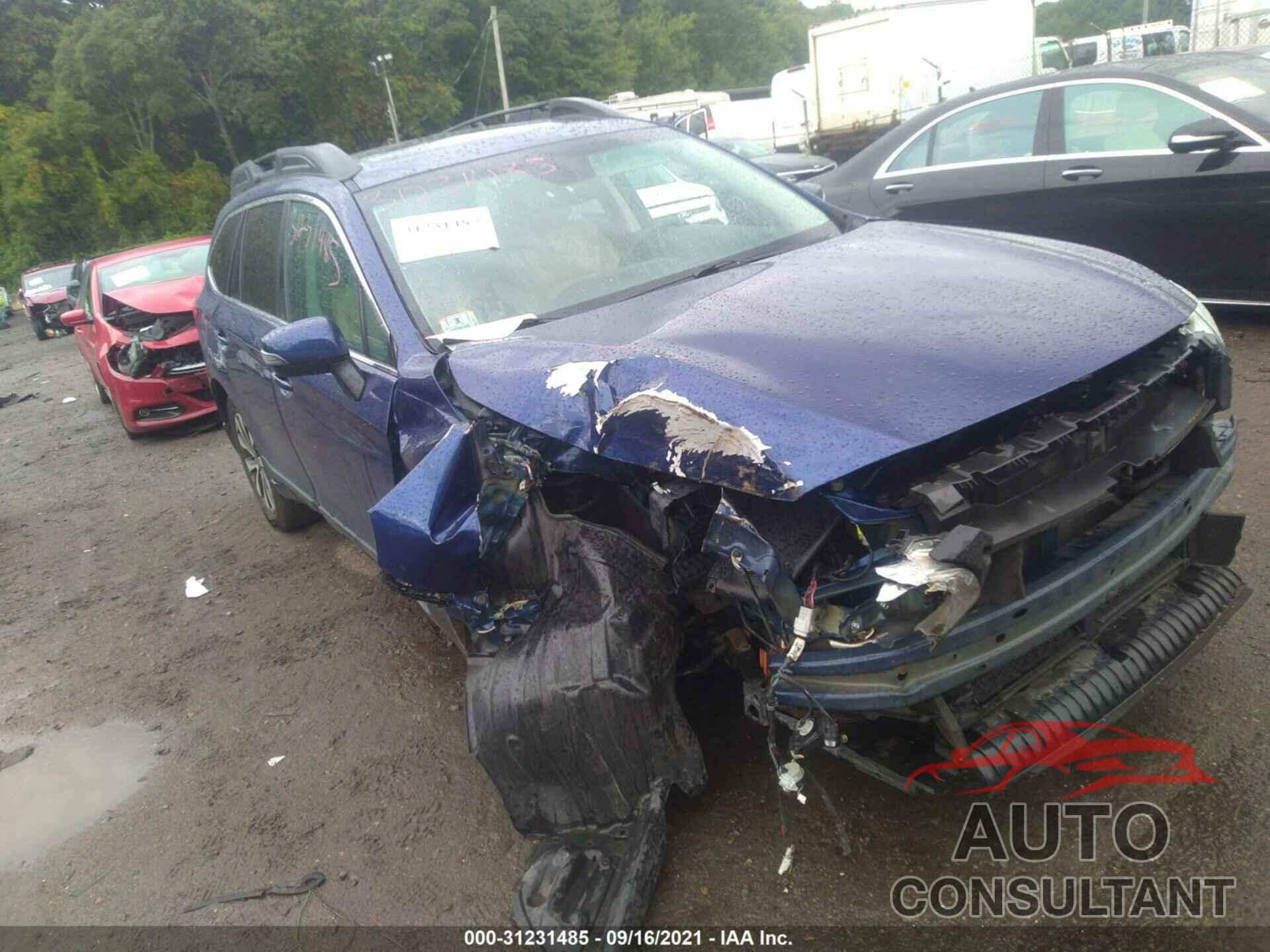 SUBARU OUTBACK 2017 - 4S4BSANC7H3214985