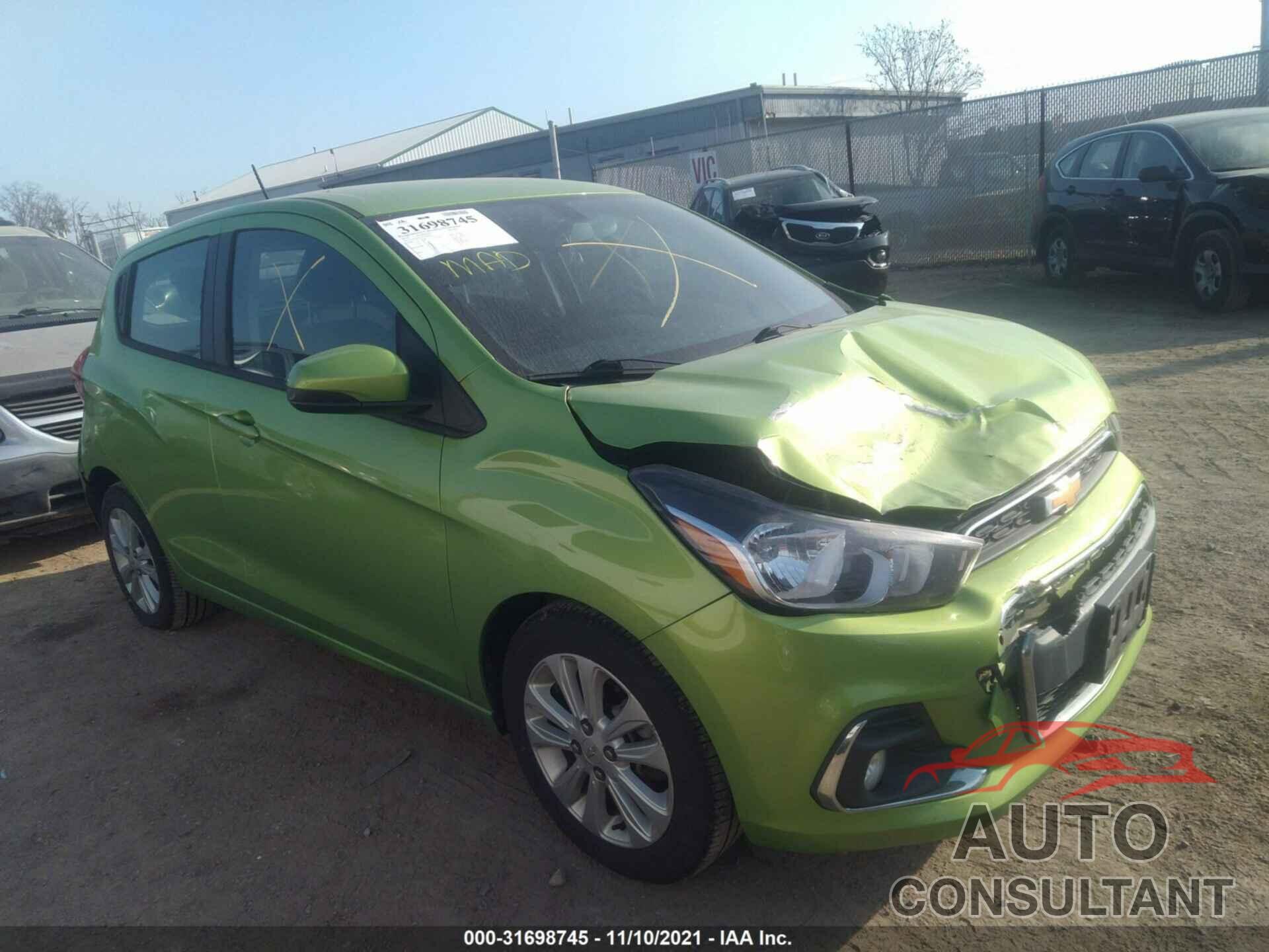 CHEVROLET SPARK 2016 - KL8CD6SA2GC629559