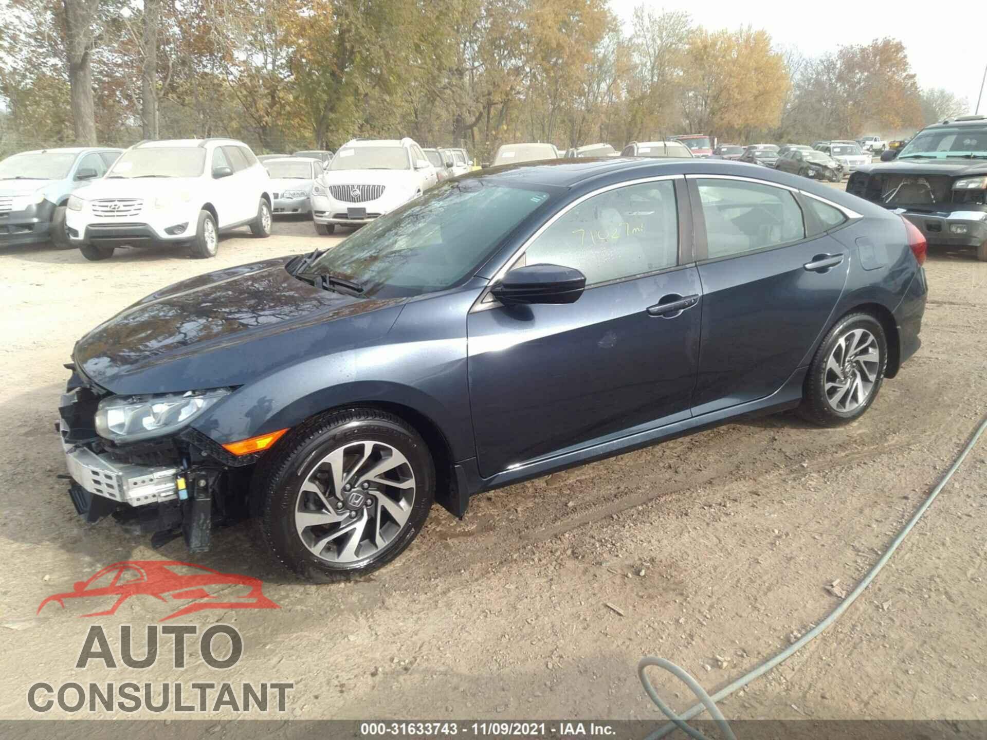HONDA CIVIC SEDAN 2017 - 19XFC2F76HE046310
