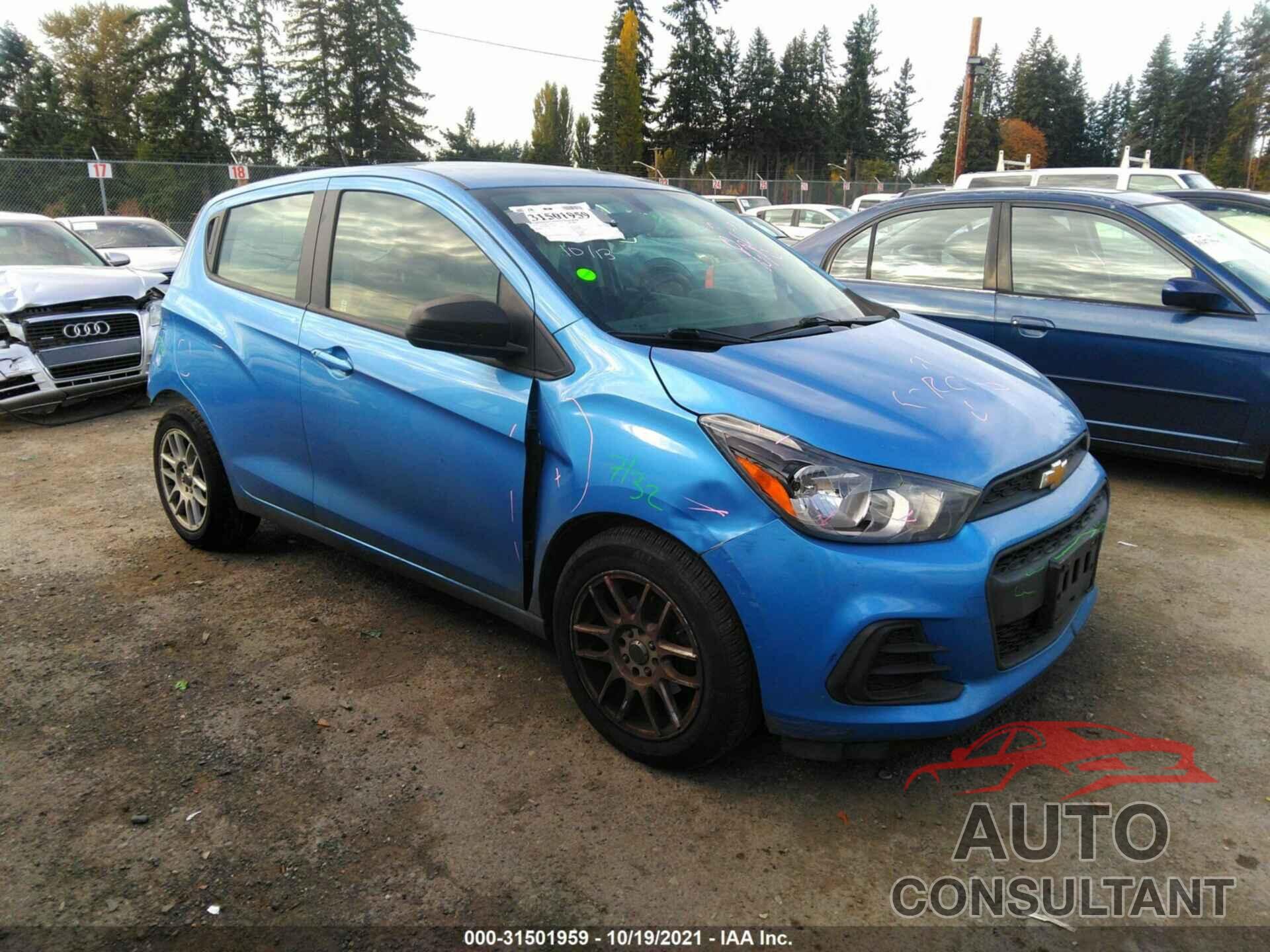 CHEVROLET SPARK 2016 - KL8CB6SA3GC640432