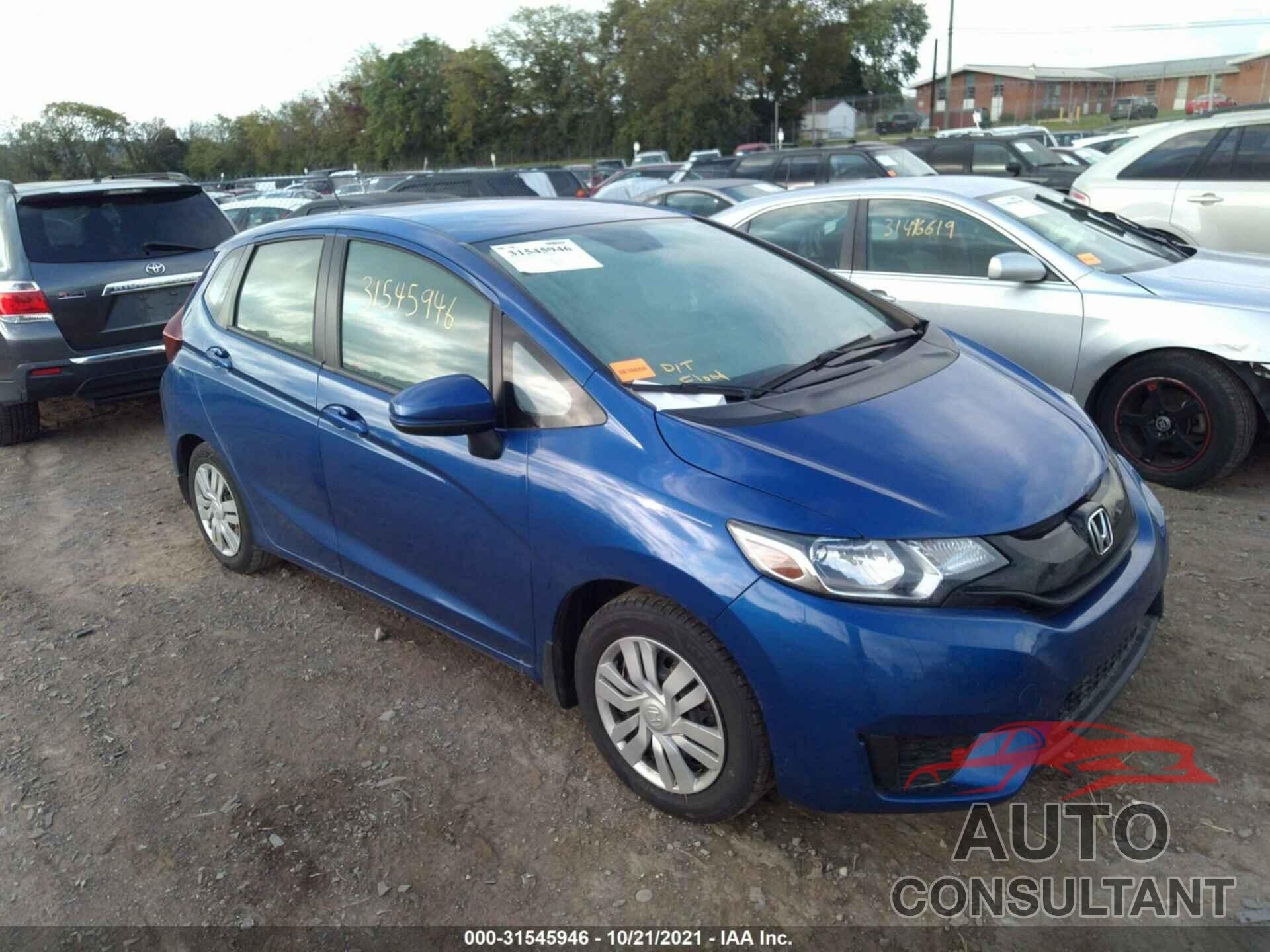 HONDA FIT 2017 - JHMGK5H50HS020849