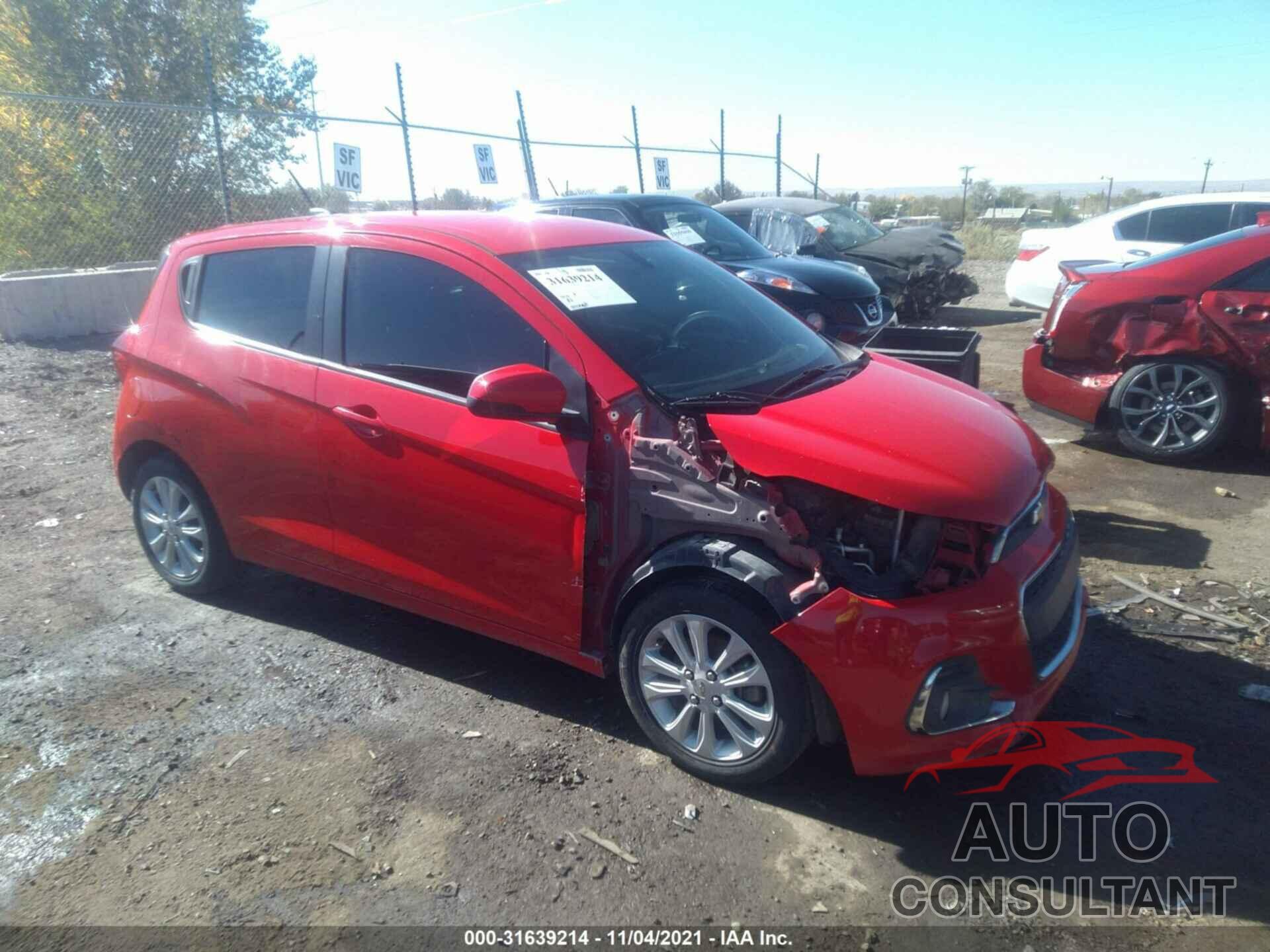 CHEVROLET SPARK 2016 - KL8CD6SA7GC571349