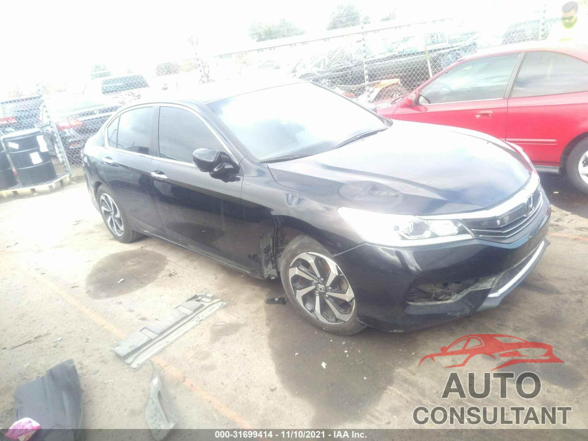 HONDA ACCORD SEDAN 2017 - 1HGCR2F7XHA144780