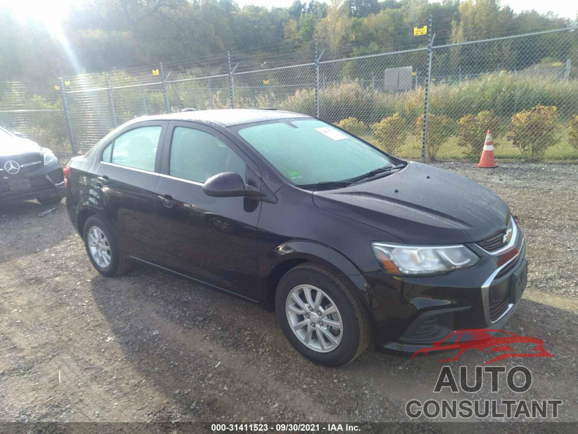 CHEVROLET SONIC 2020 - 1G1JD5SB6L4109606