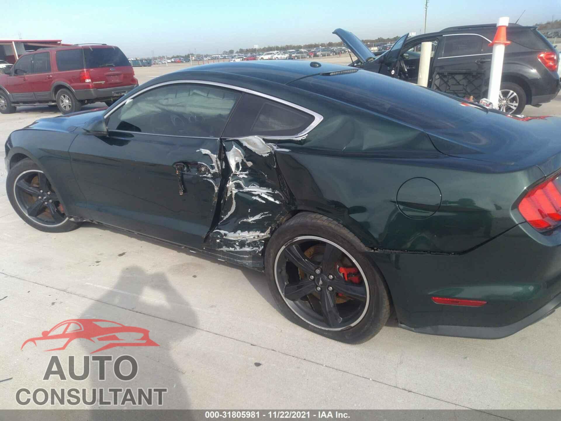 FORD MUSTANG 2019 - 1FA6P8K01K5502139