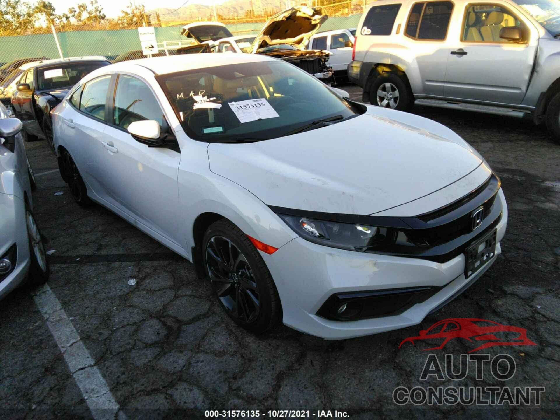 HONDA CIVIC SEDAN 2020 - 2HGFC2F81LH517612