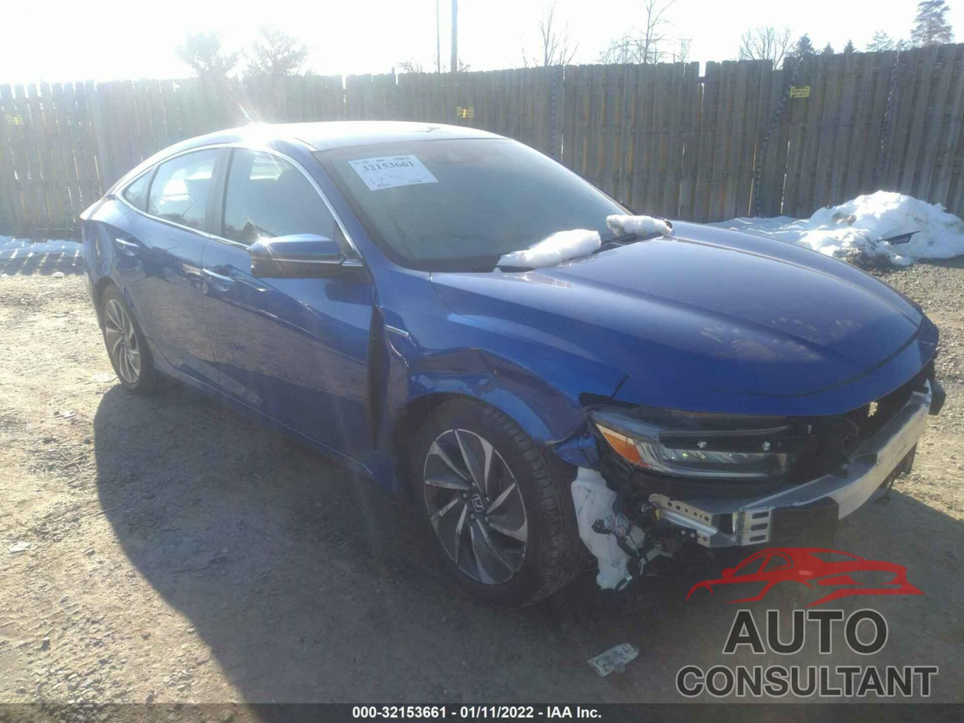 HONDA INSIGHT 2019 - 19XZE4F96KE031303